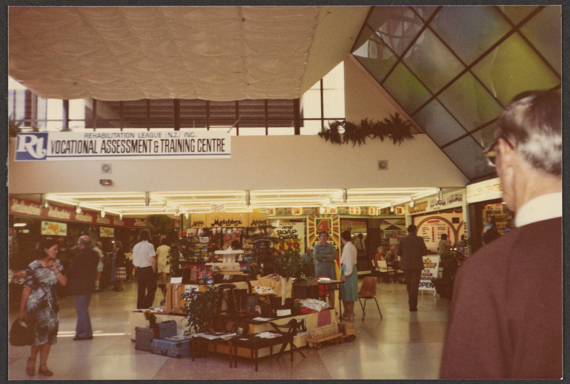 Rehabilitation League display in the Golden Centre