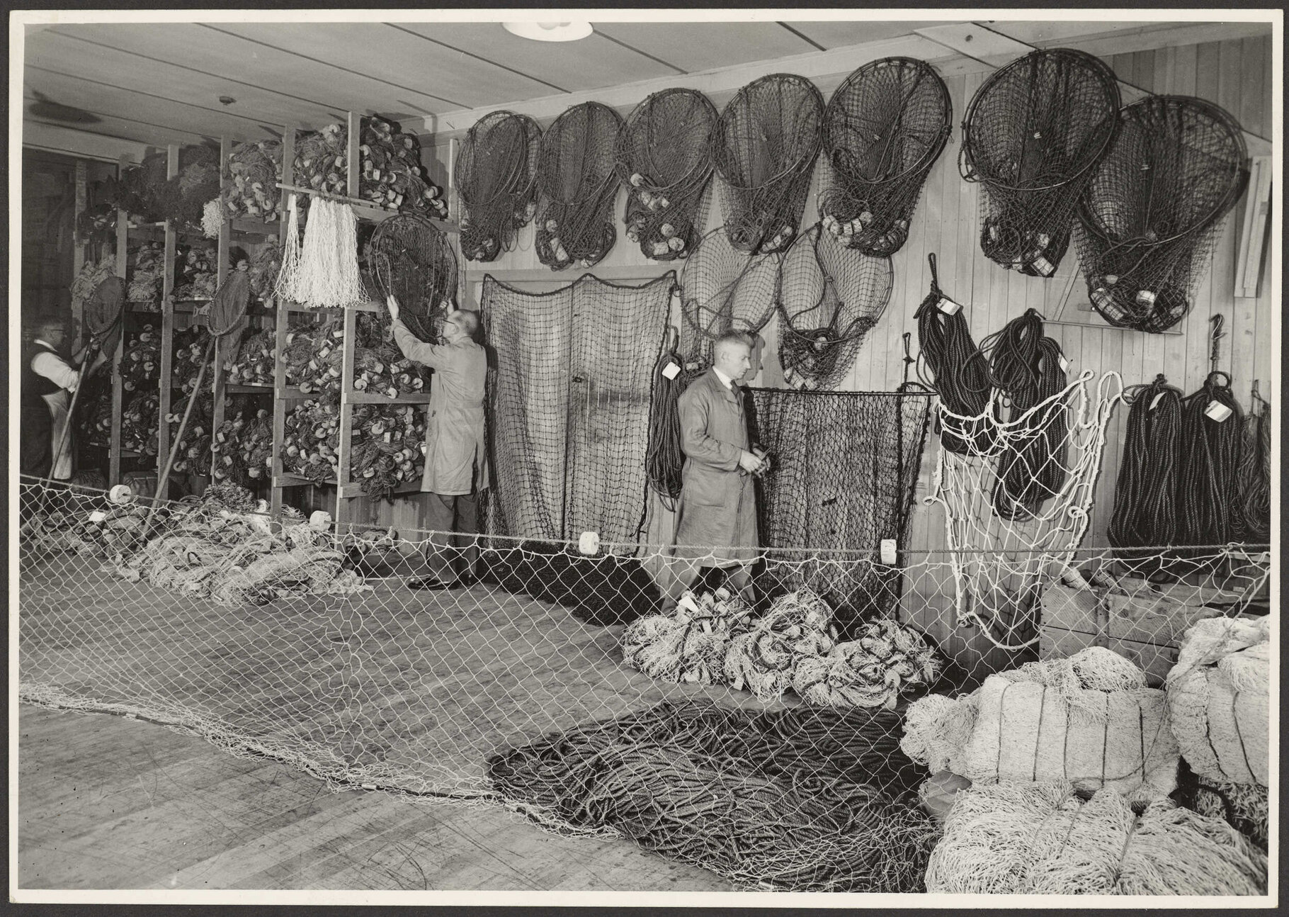 Fishing nets made by Disabled Servicemen's Products