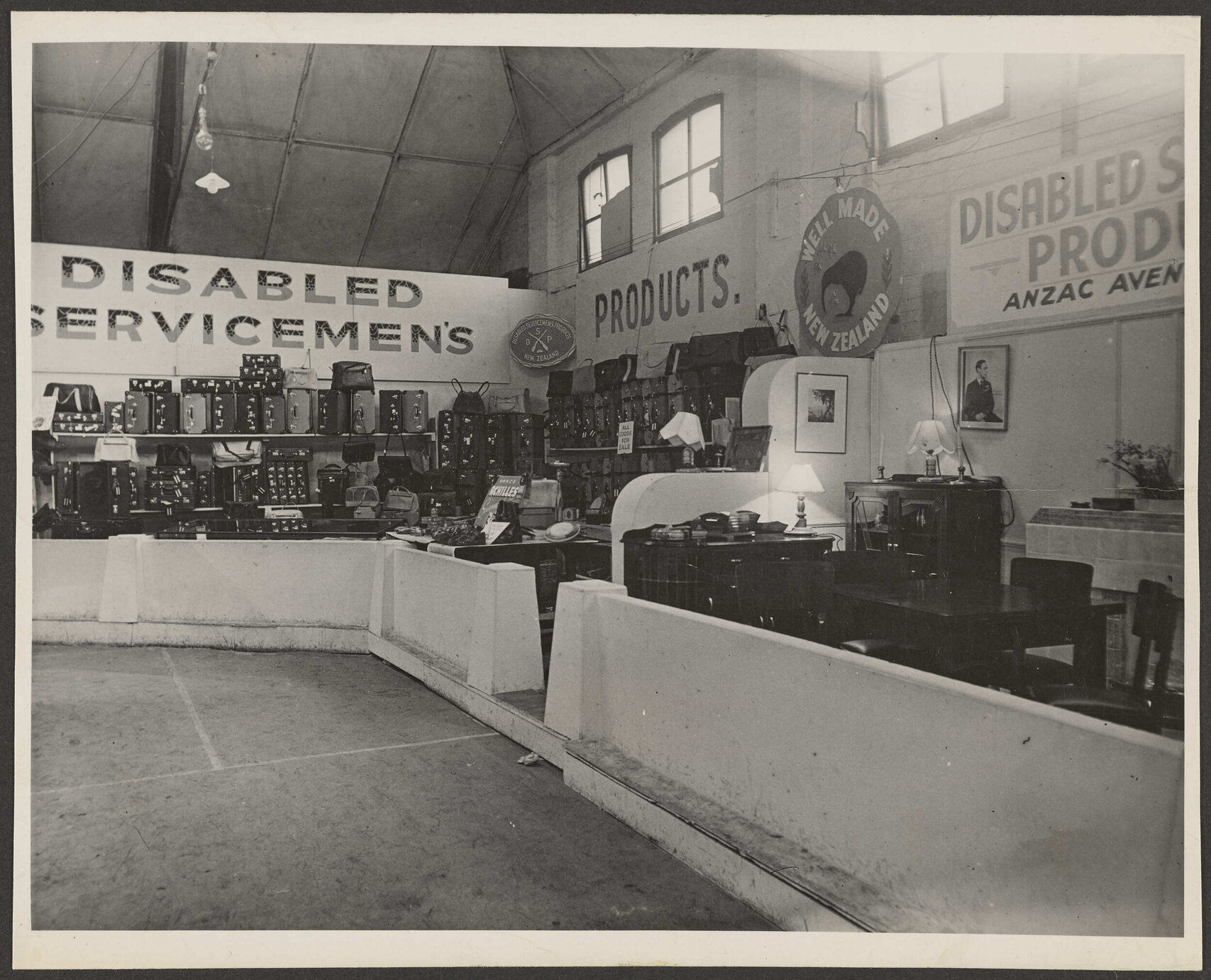 Disabled Servicemen's Products display