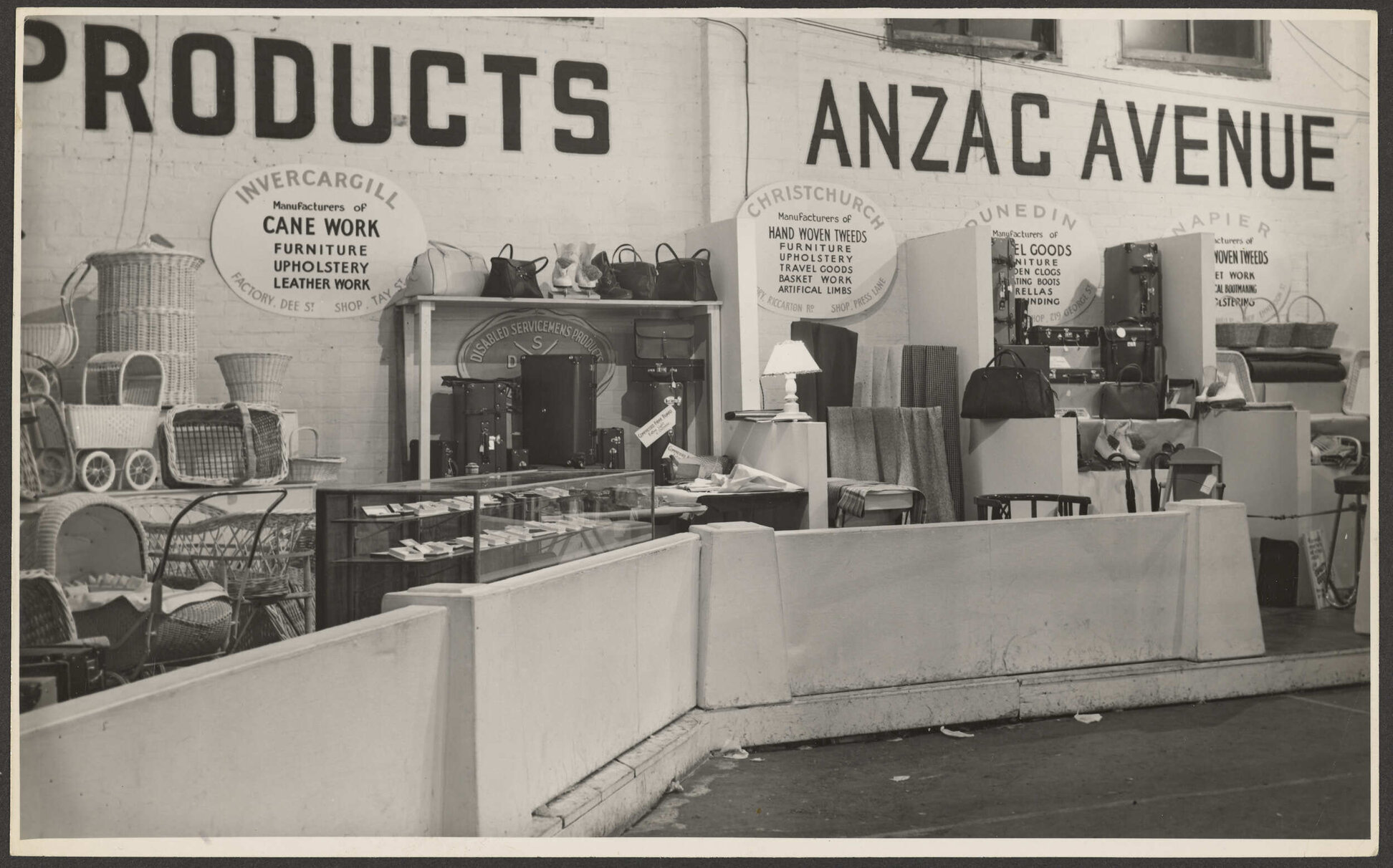 Disabled Servicemen's Products display