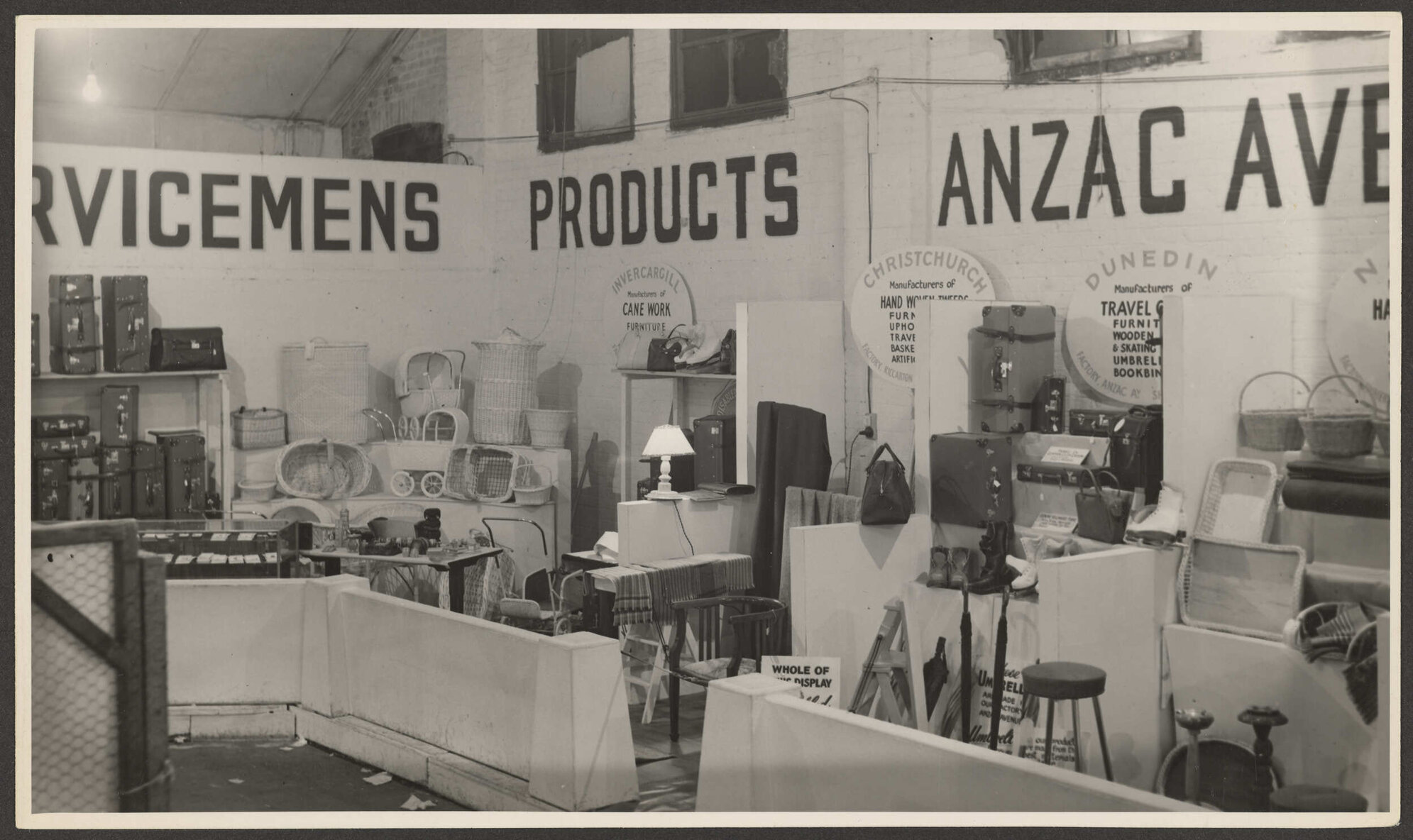 Disabled Servicemen's Products display