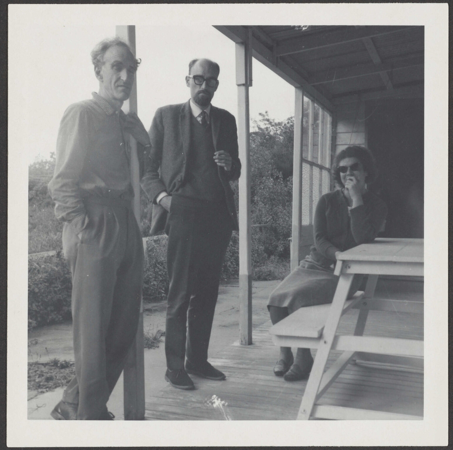 Charles Brasch, Karl Stead and Janet Frame