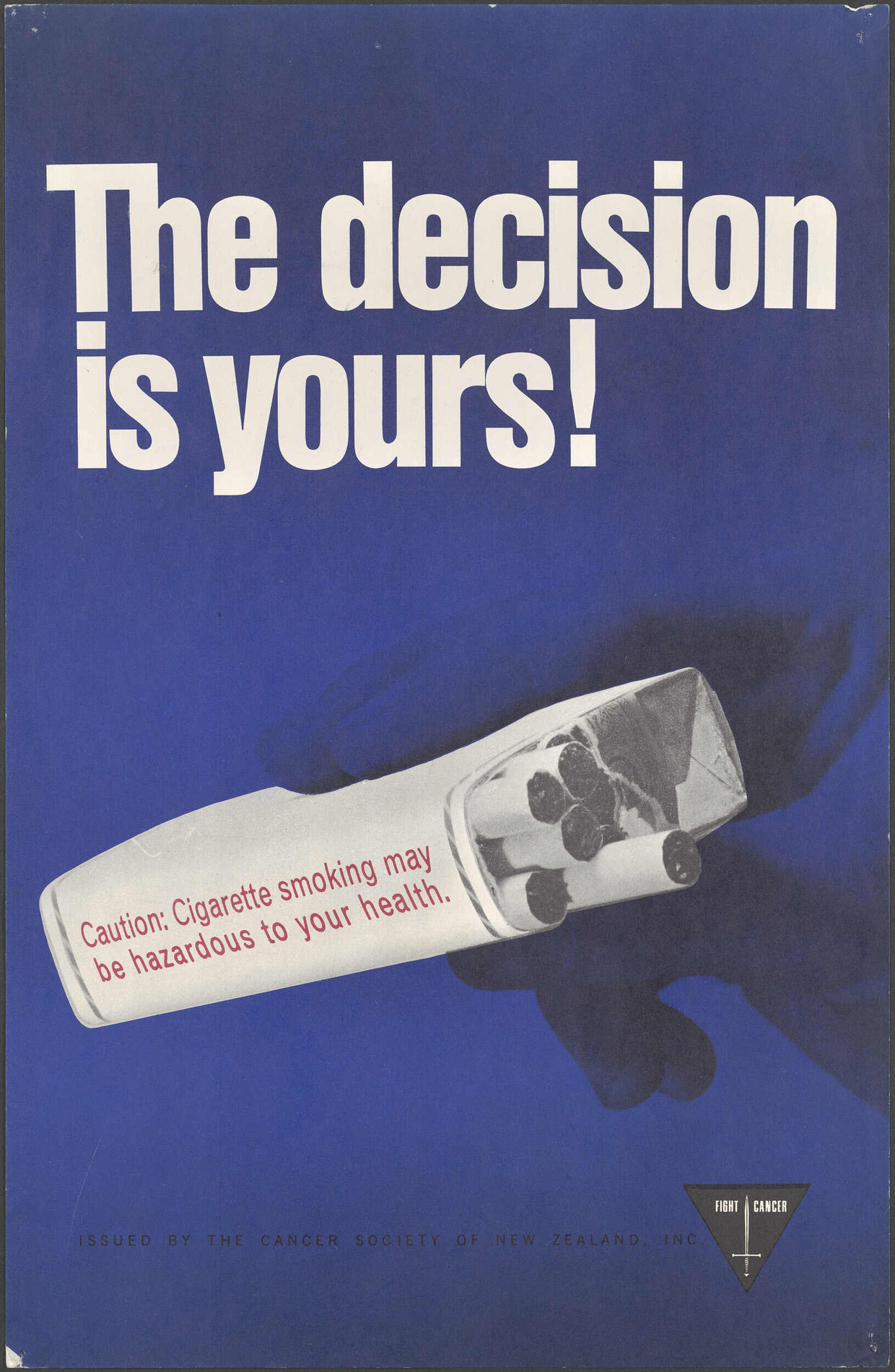 "The decision is yours!"