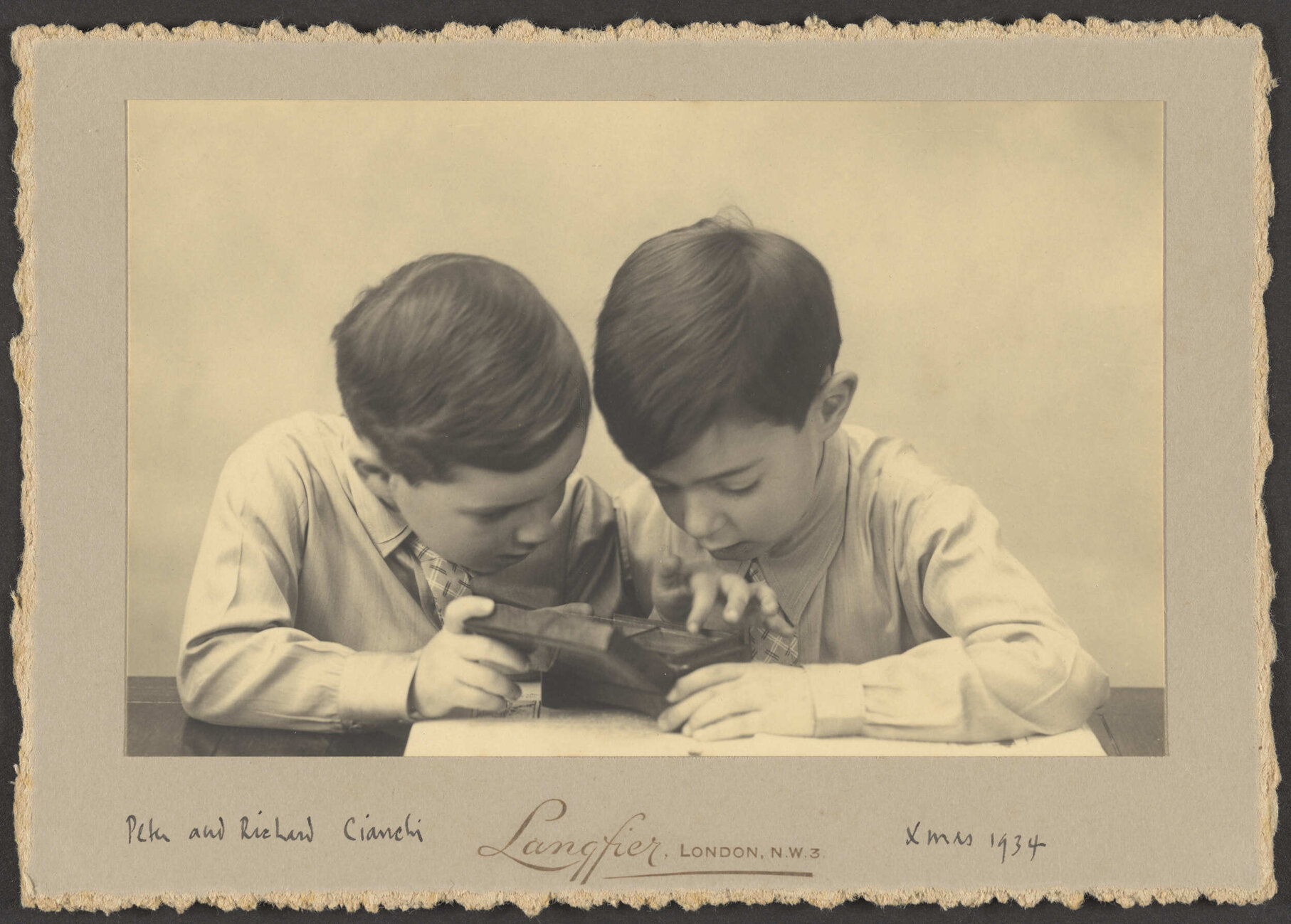 Peter and Richard Cianchi-Christmas