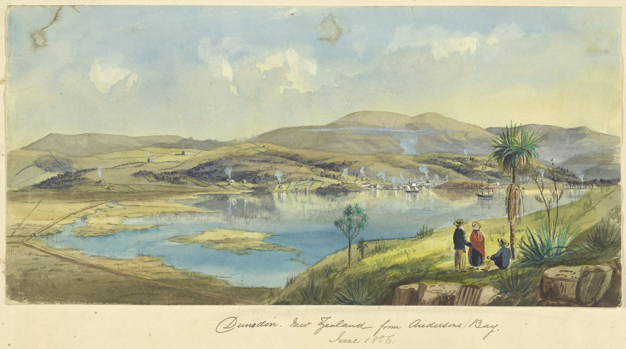 Dunedin, New Zealand, from Andersons Bay