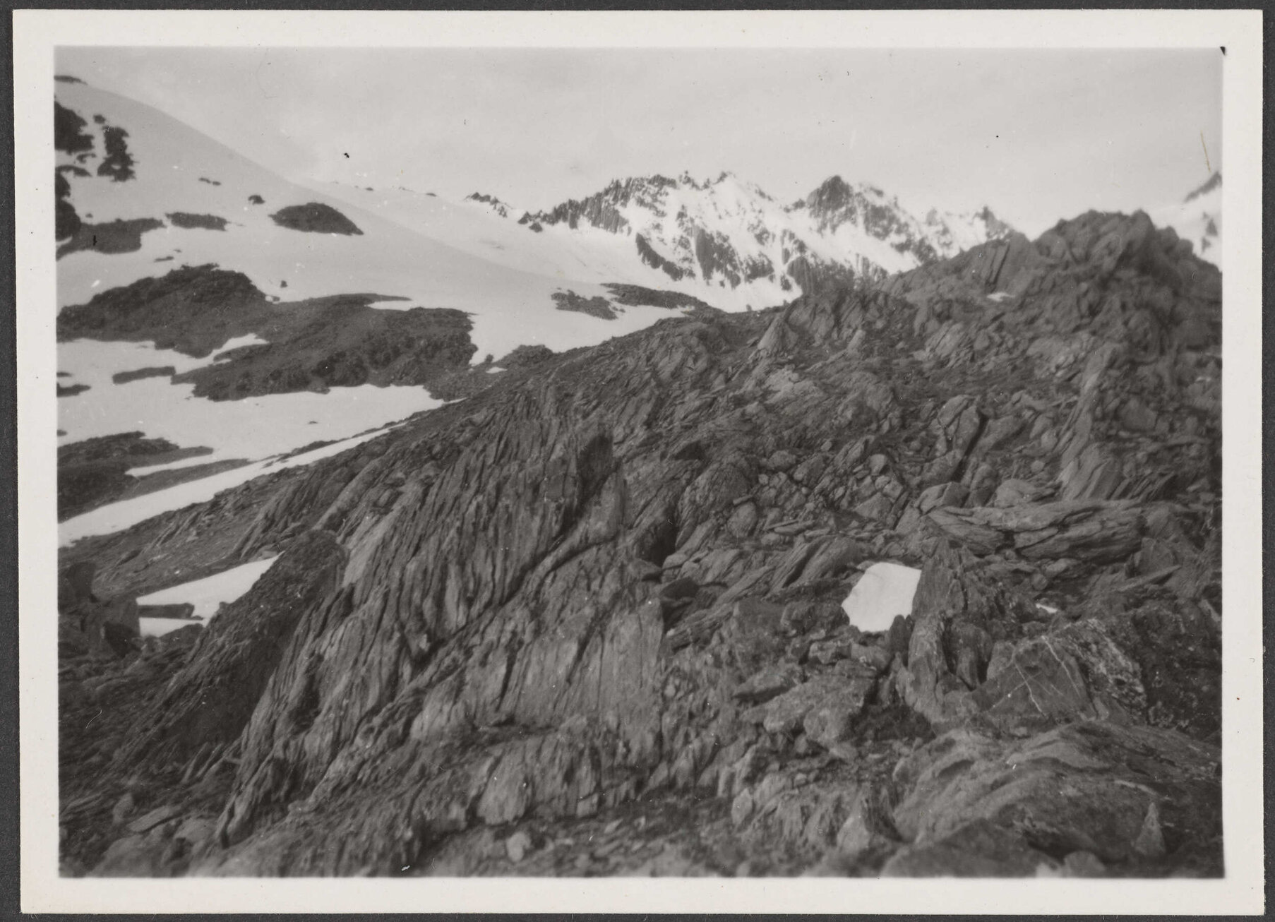 'From Studholme Pass, W. Branch of Hunter Valley, looking N. towards head of Valley'