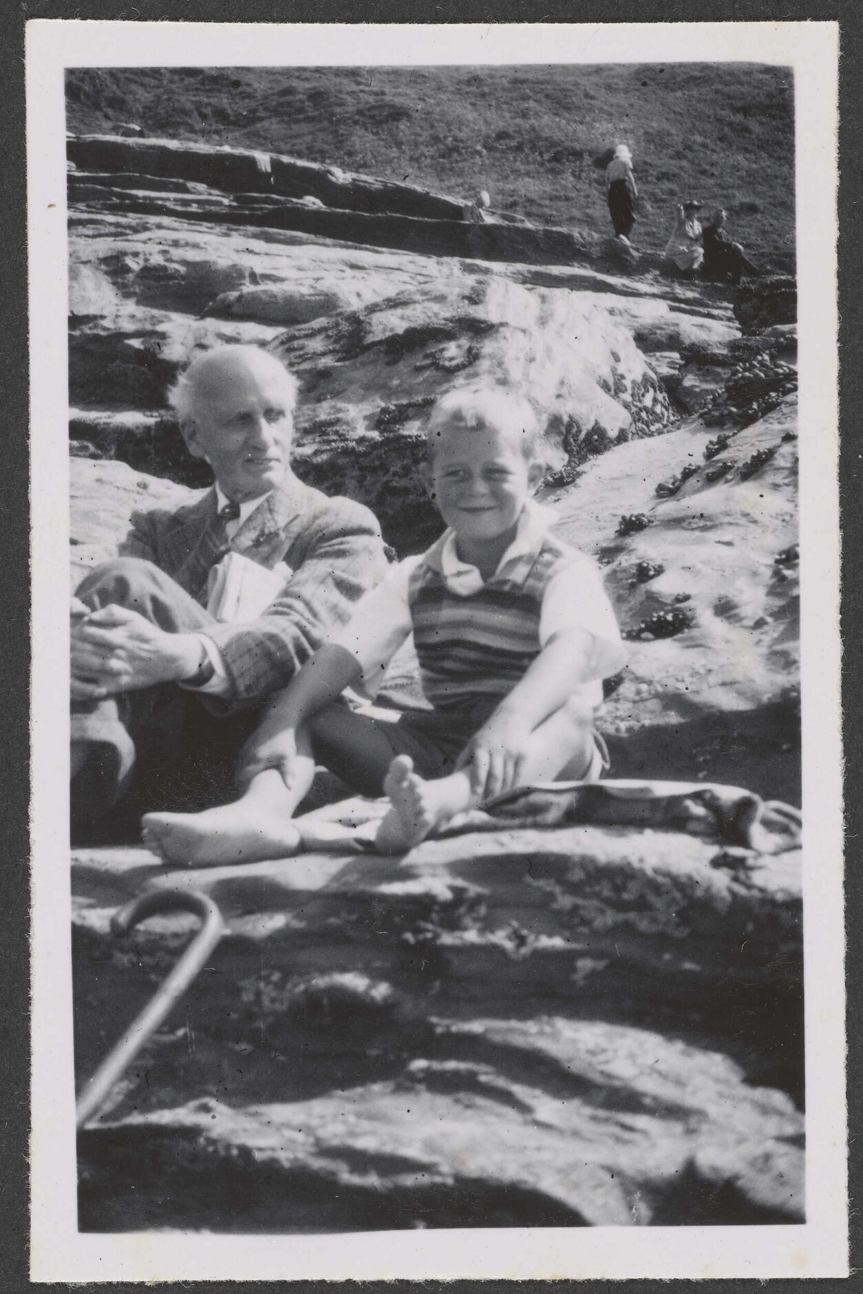 'Haddly? And Christopher, Cornwall, 1947'