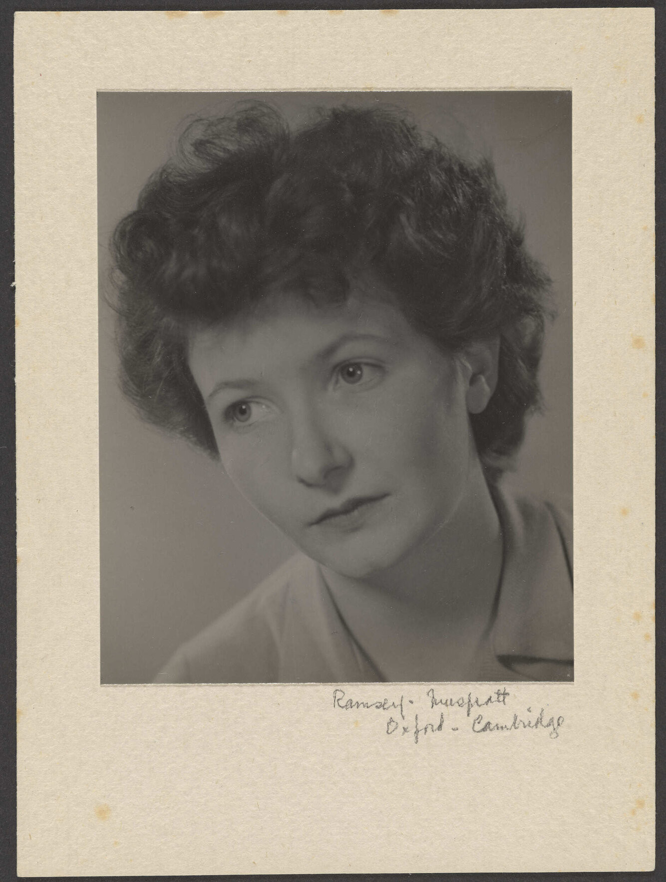 Unidentified woman 
