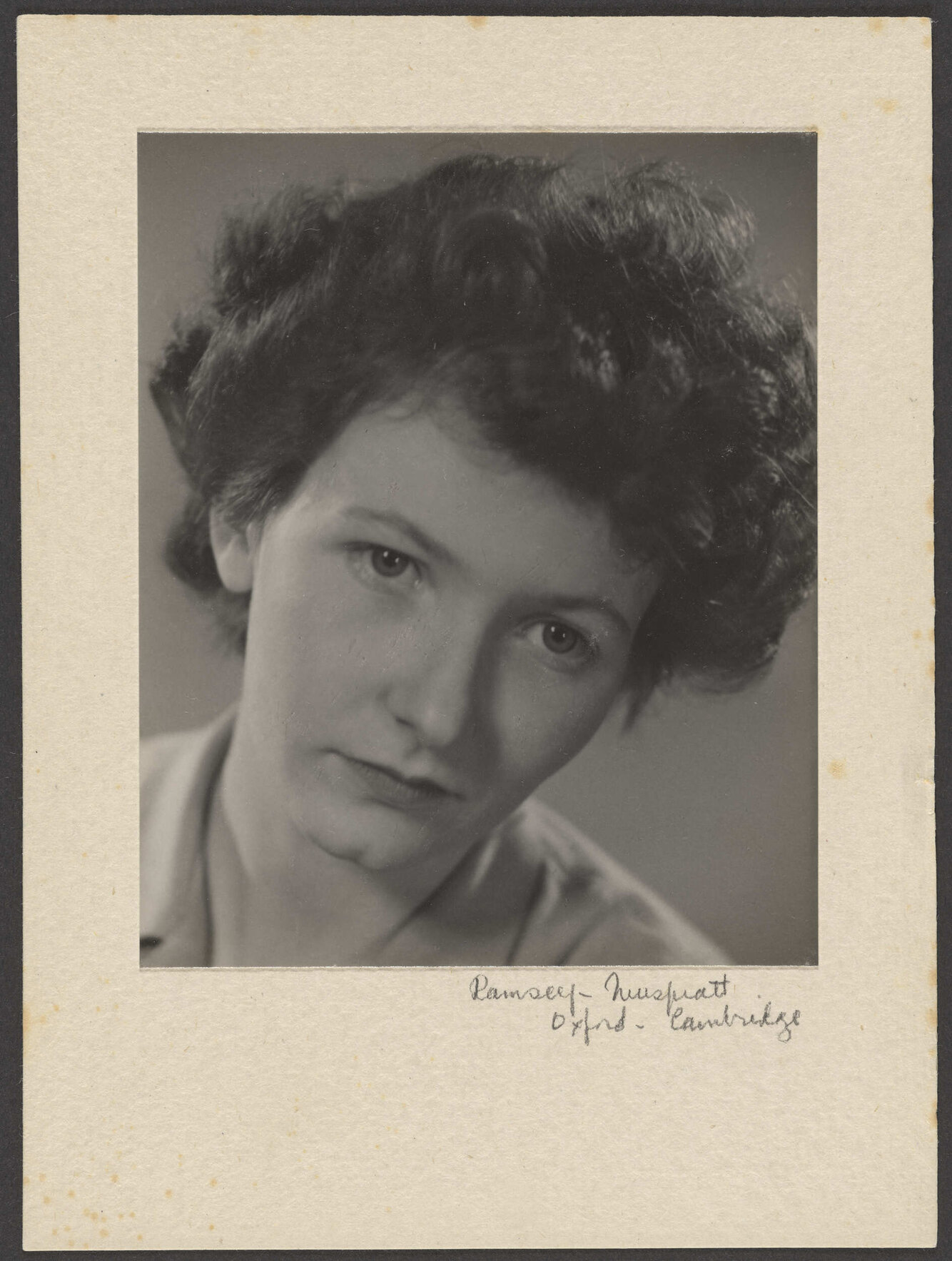 Unidentified woman 