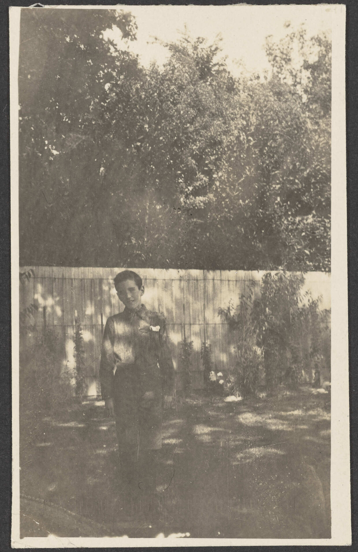 'Helene's Boy' [Charles Brasch?]