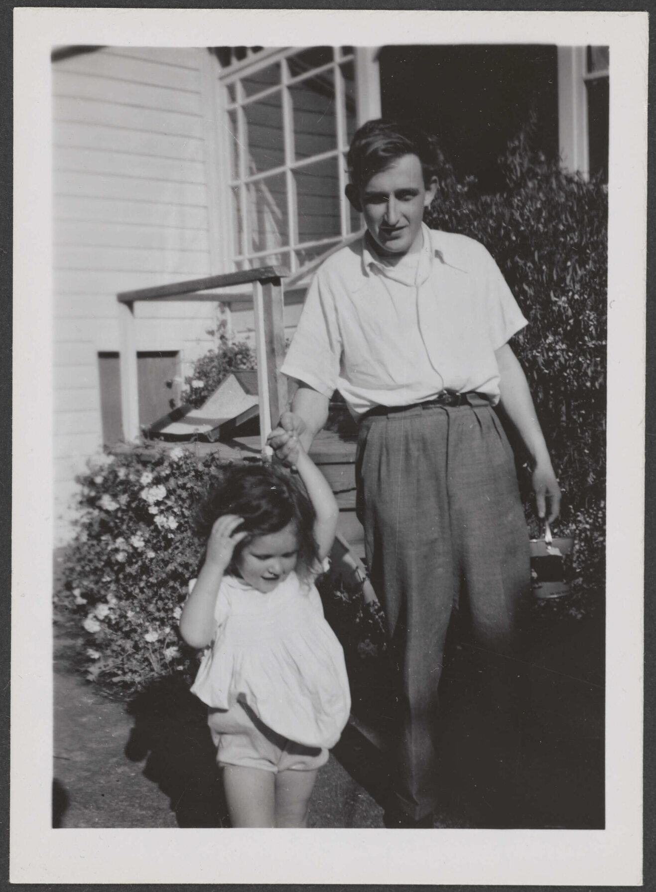 James K. Baxter and his daughter Hilary