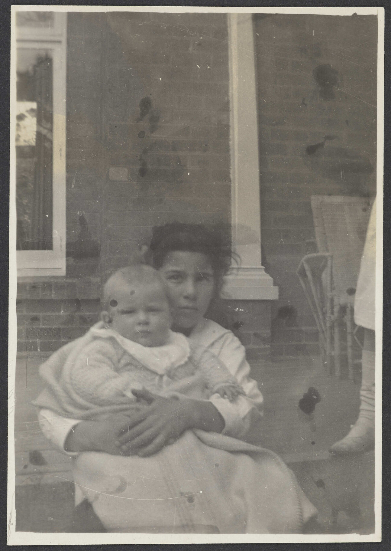 'Lesley Brasch and S.K. 3 months'