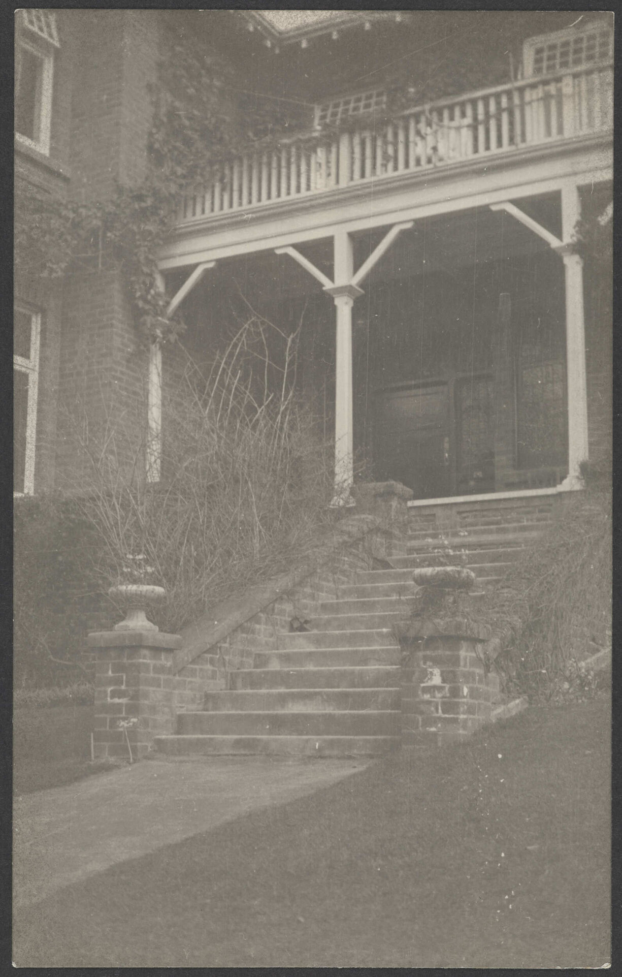 Front step at Manono