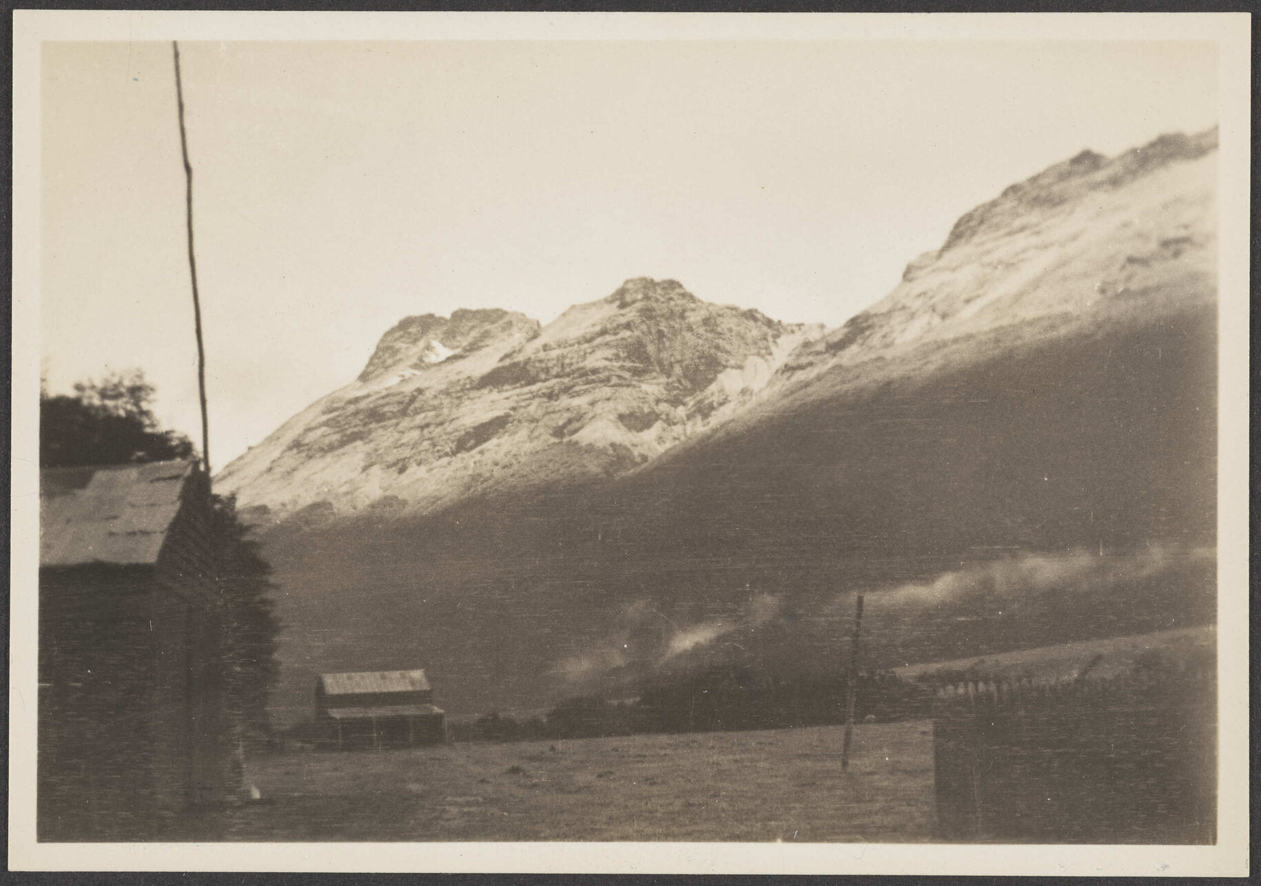 Earnslaw turrets[?] from Paradise