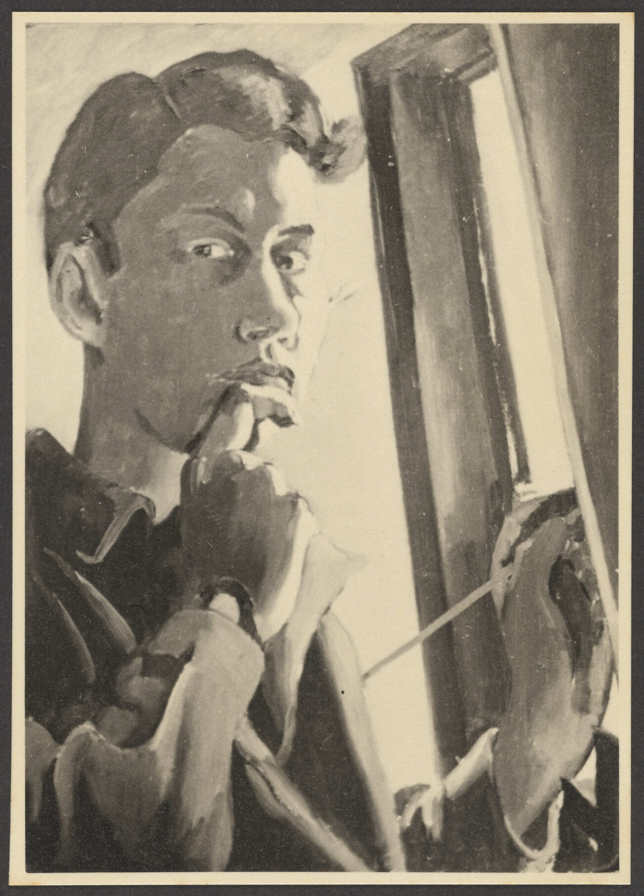 Self-portrait of John Crockett