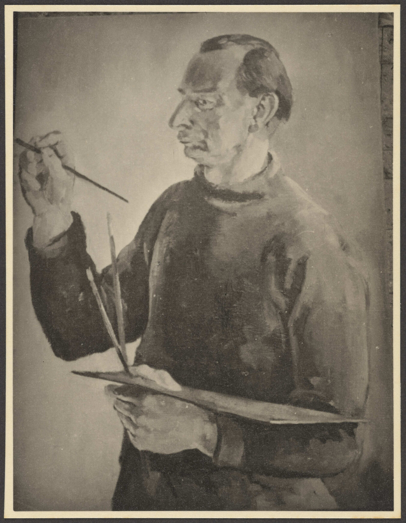 Portrait of Fred Manner by John Crockett