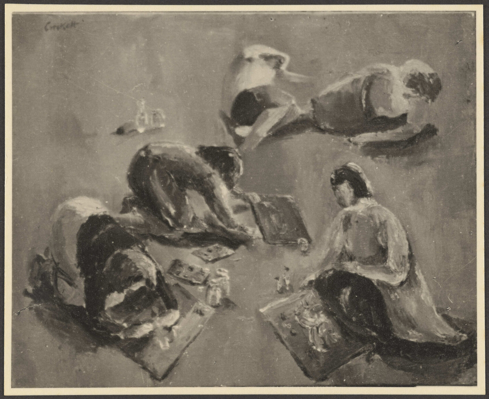 Five women by John Crockett