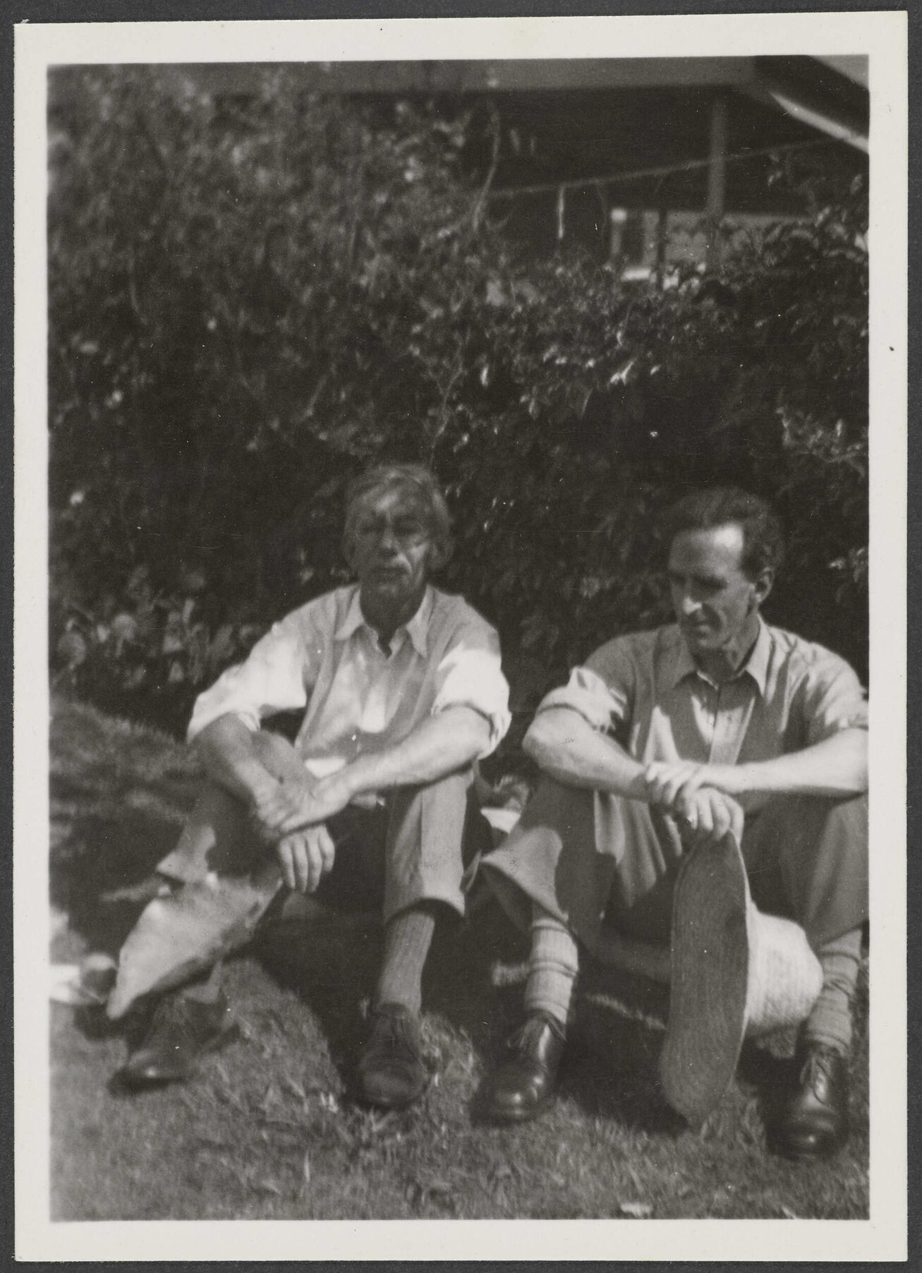 Jack Bennett and Charles Brasch