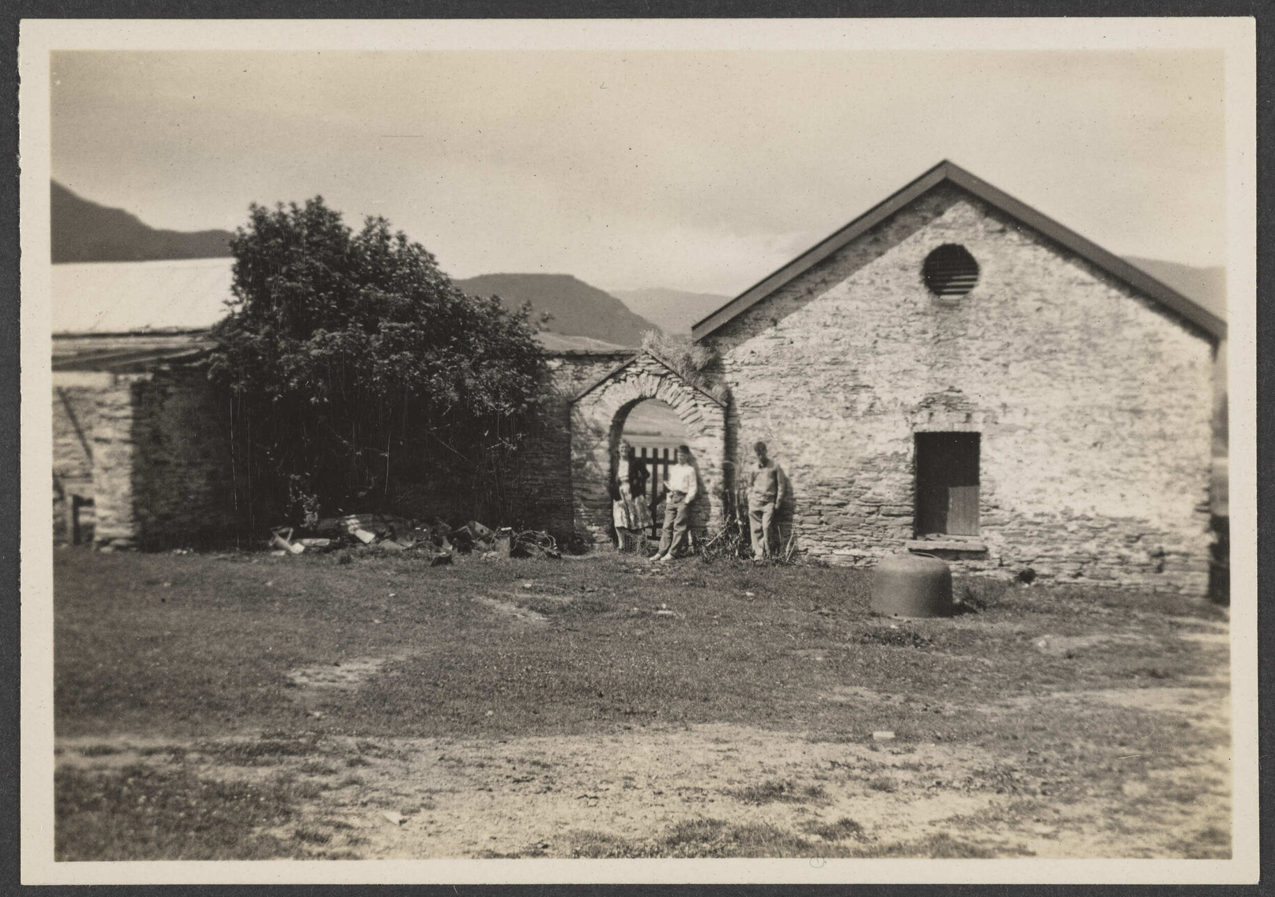 Thurlby Domain sheds
