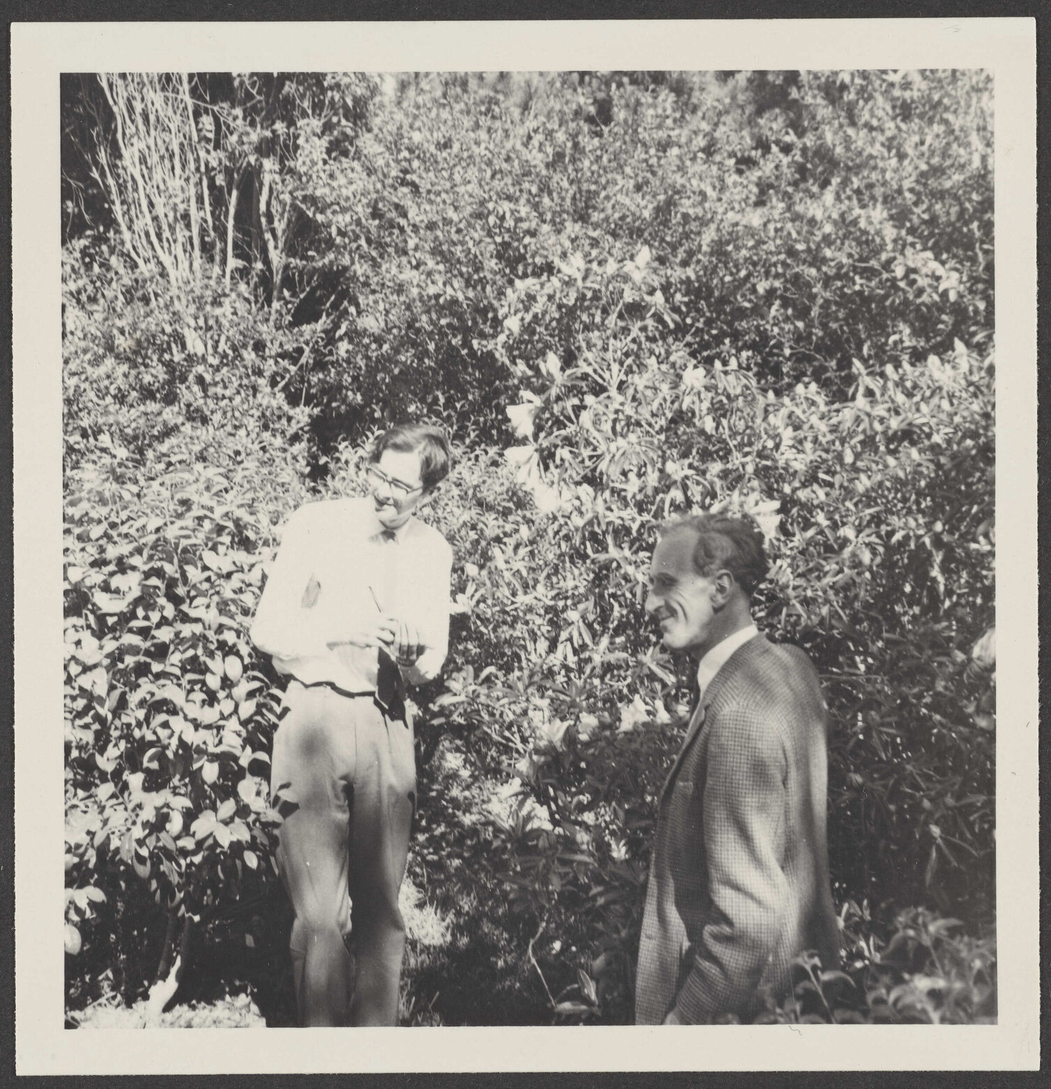 Charles Brasch and W.H. Oliver