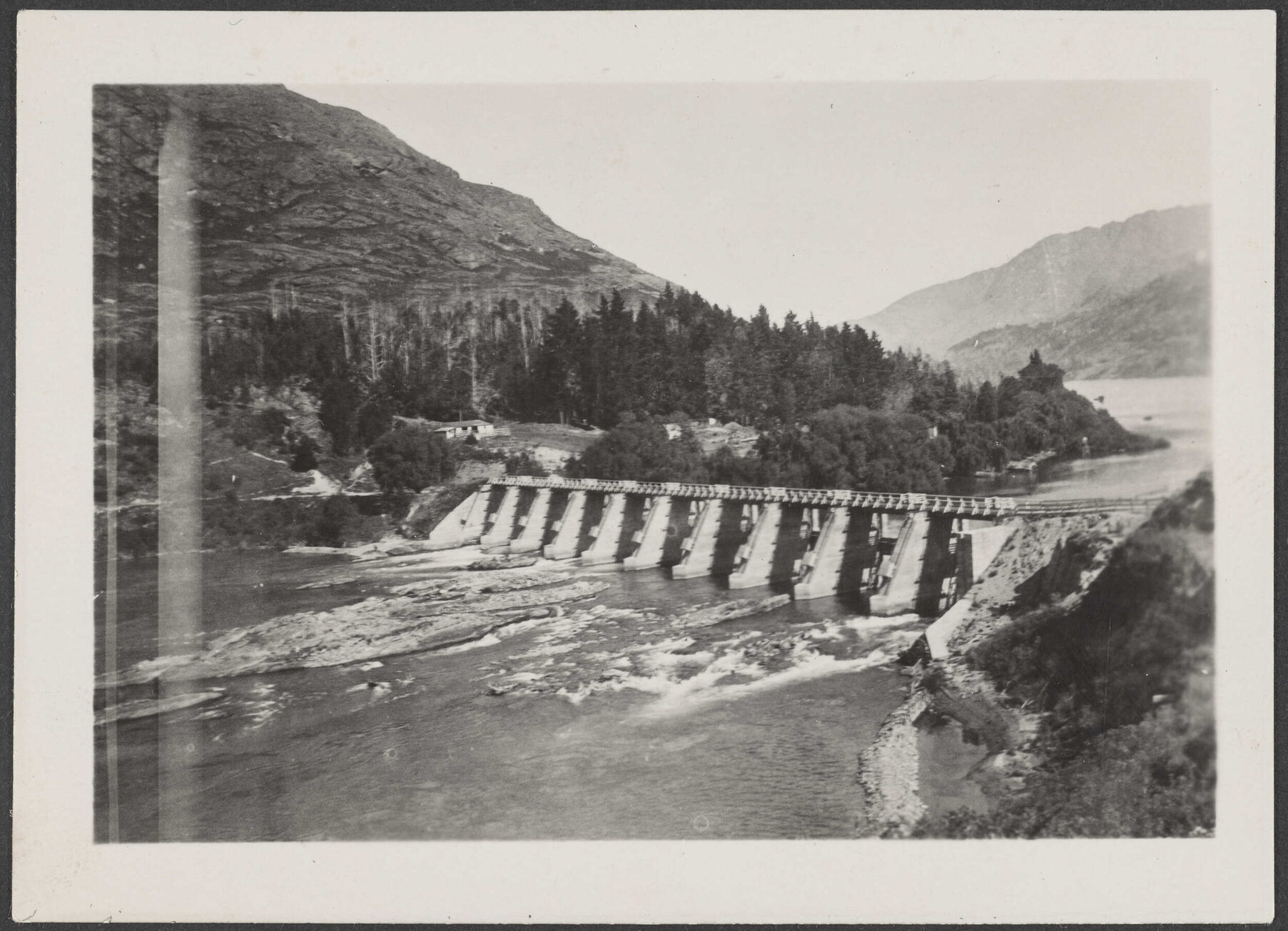 Dam from below falls