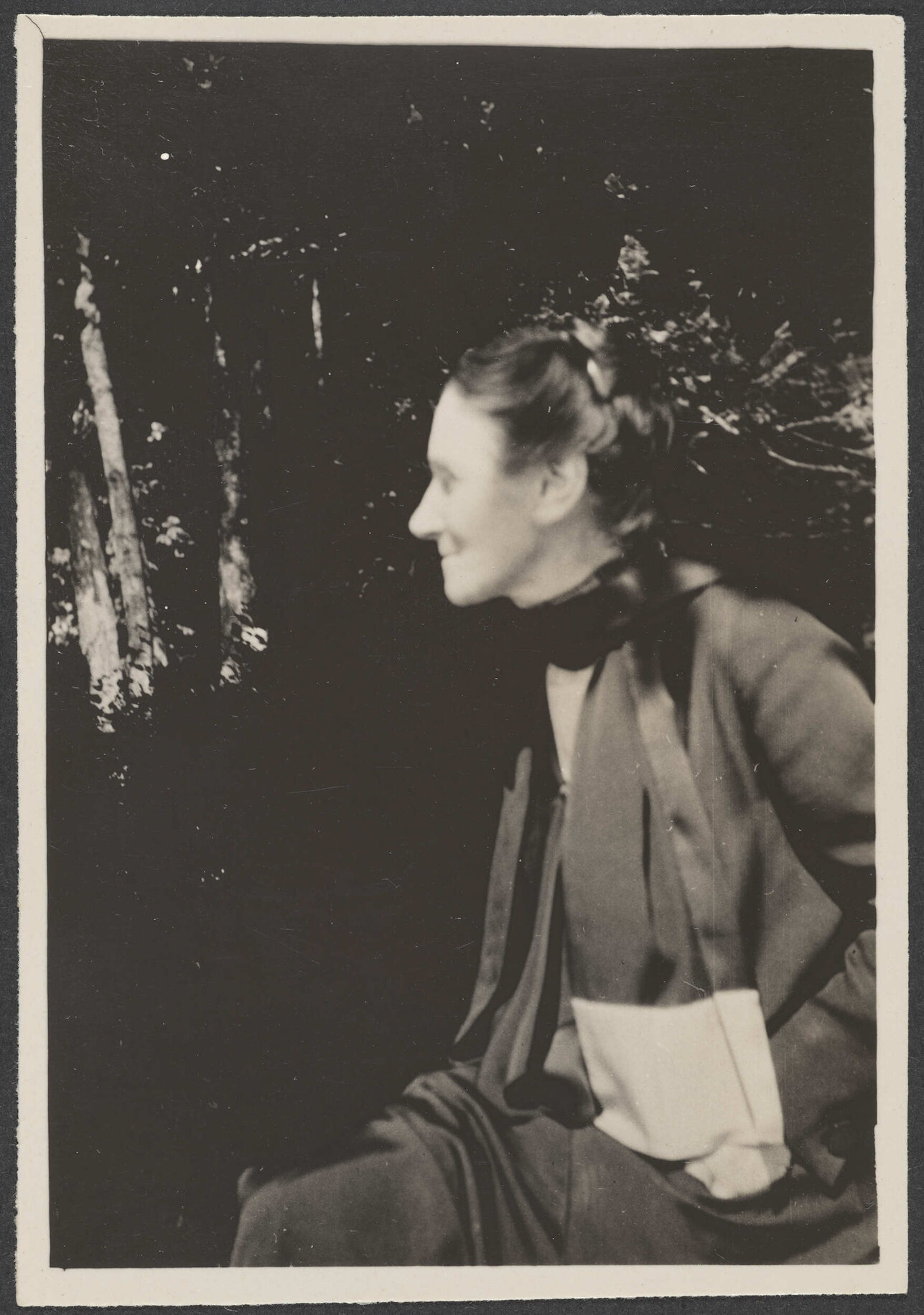 'Aunt Agnes, Mondsee, August 1930'