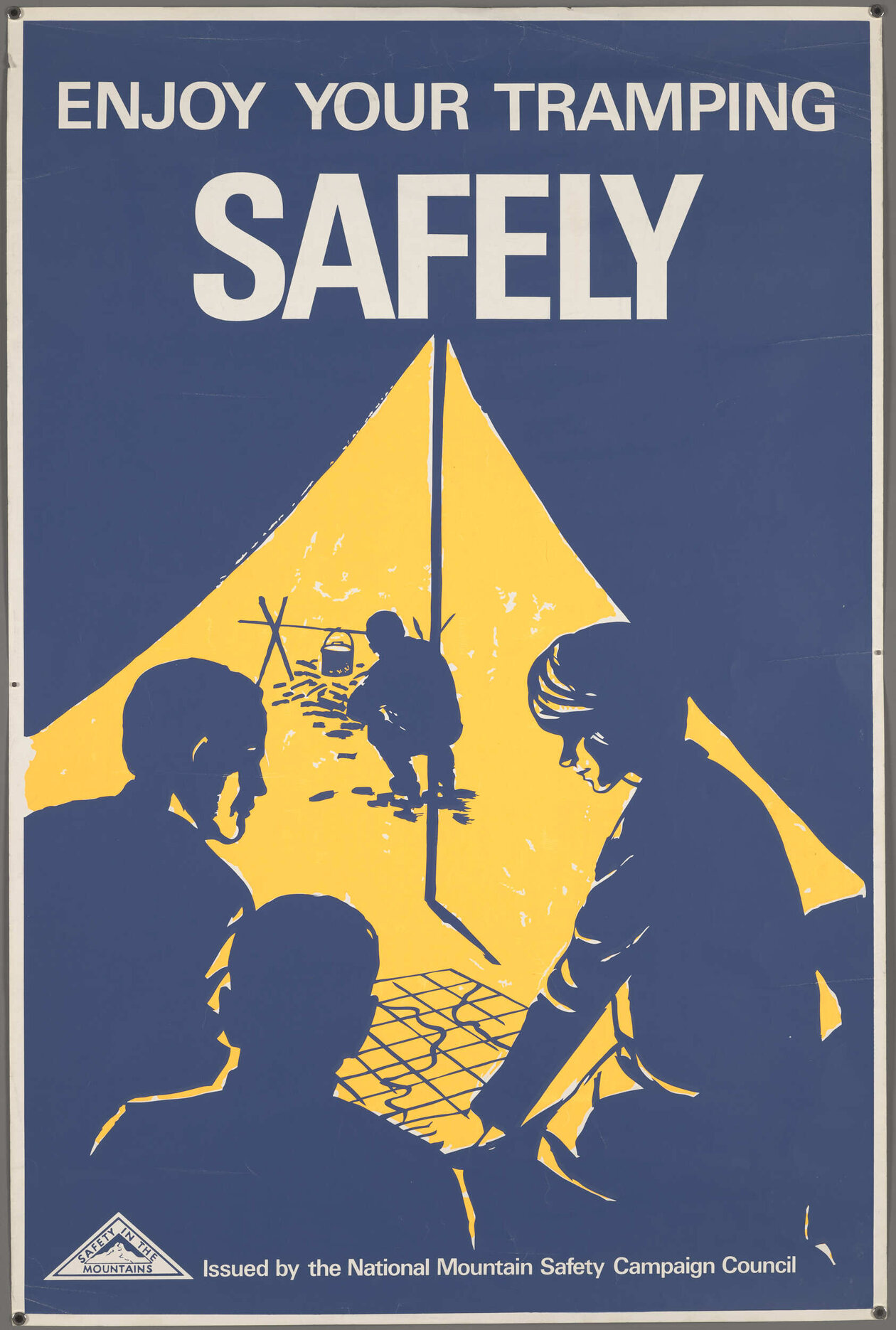 "Enjoy Your Tramping Safely"