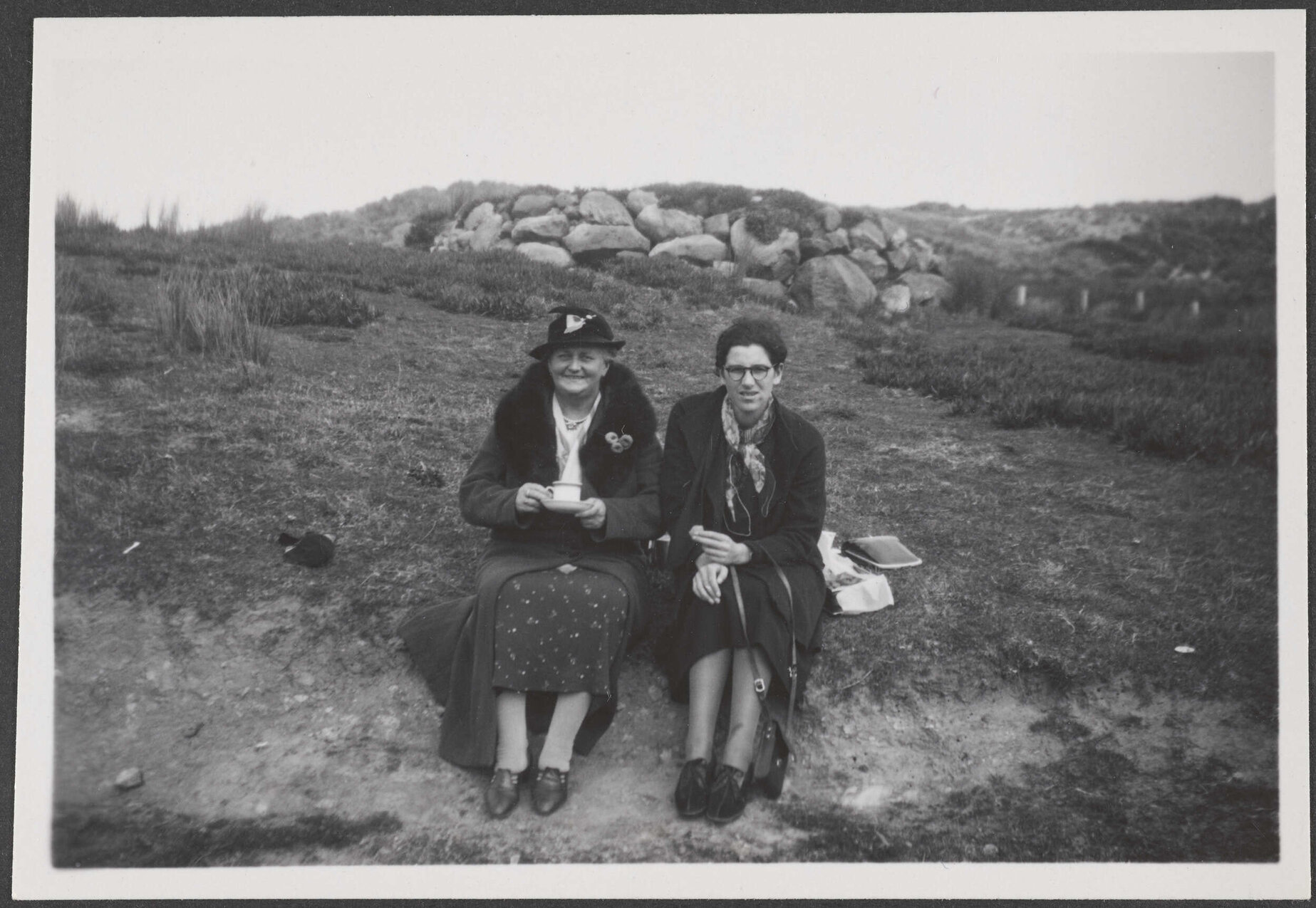 Lesley Brasch and an older woman