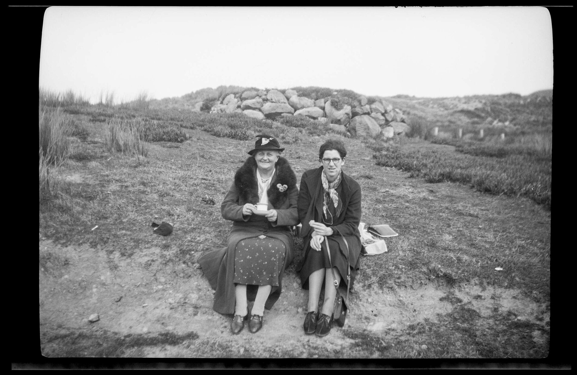 Lesley Brasch and an older woman