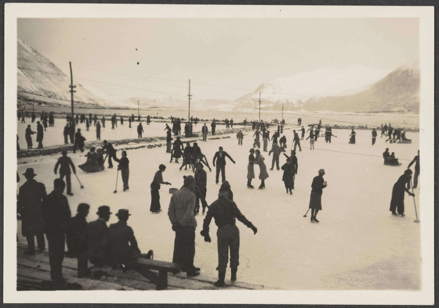 Ice rink, Mt Harper, Upper Rangitata