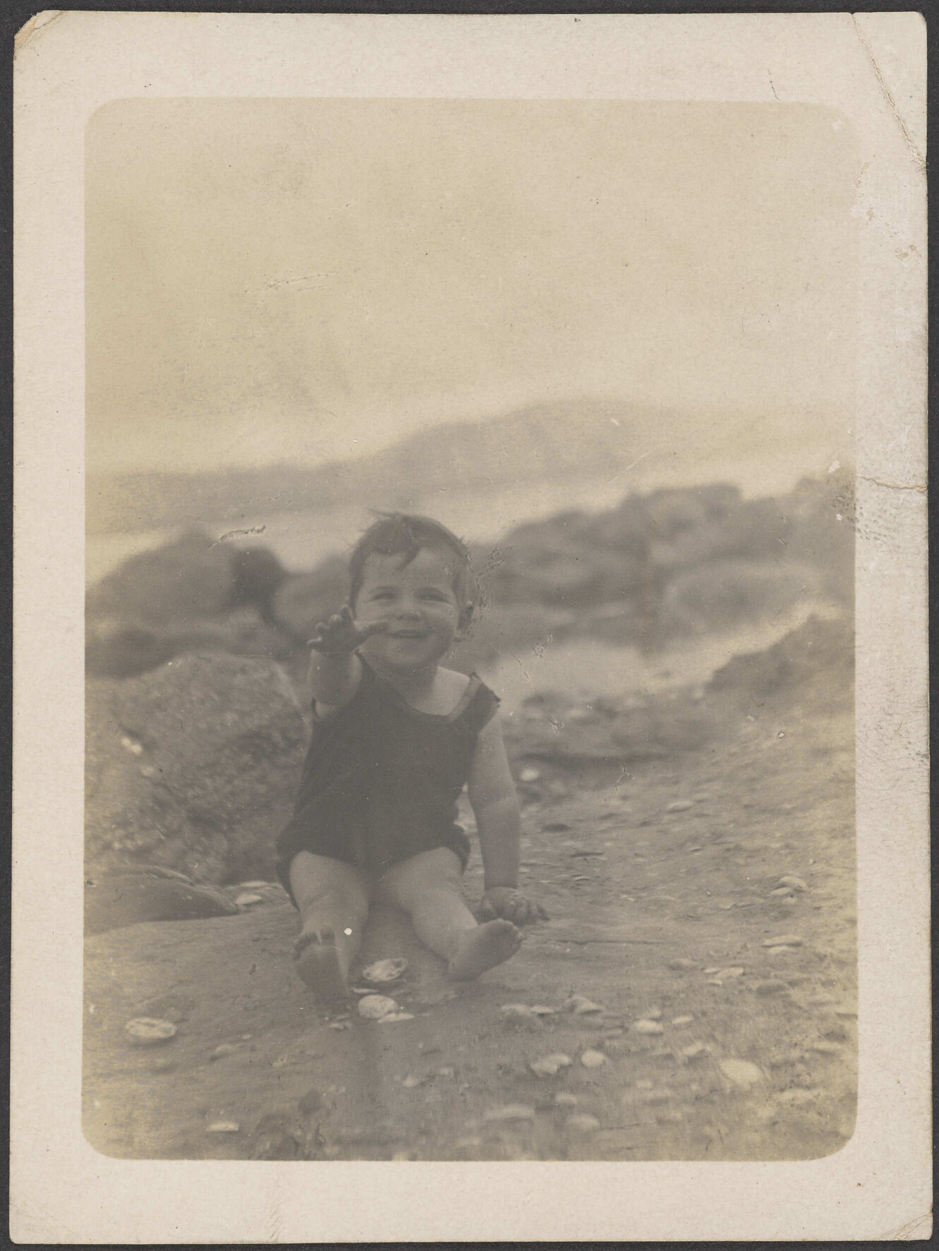 Lesley Brasch as a child