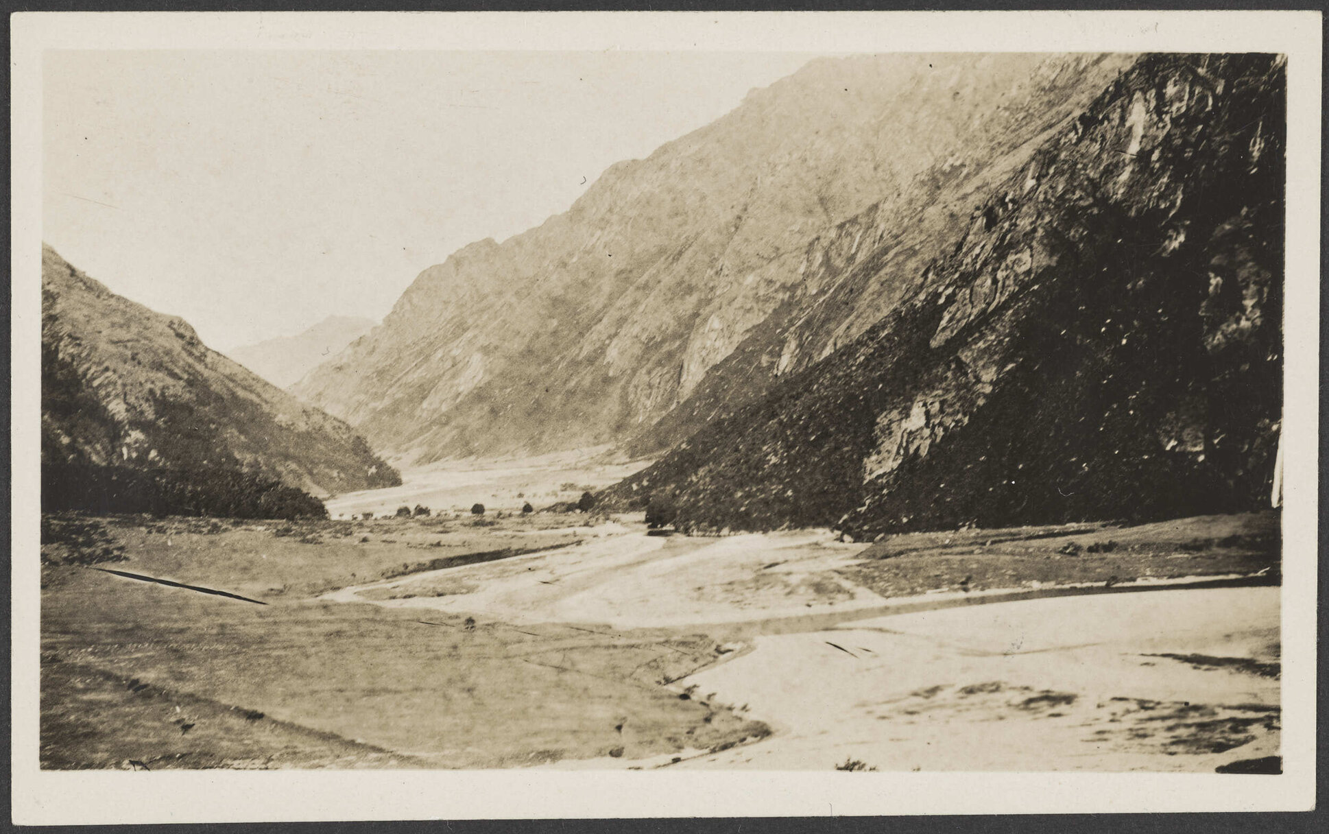 [Minaret Gap?] landscape of Minaret