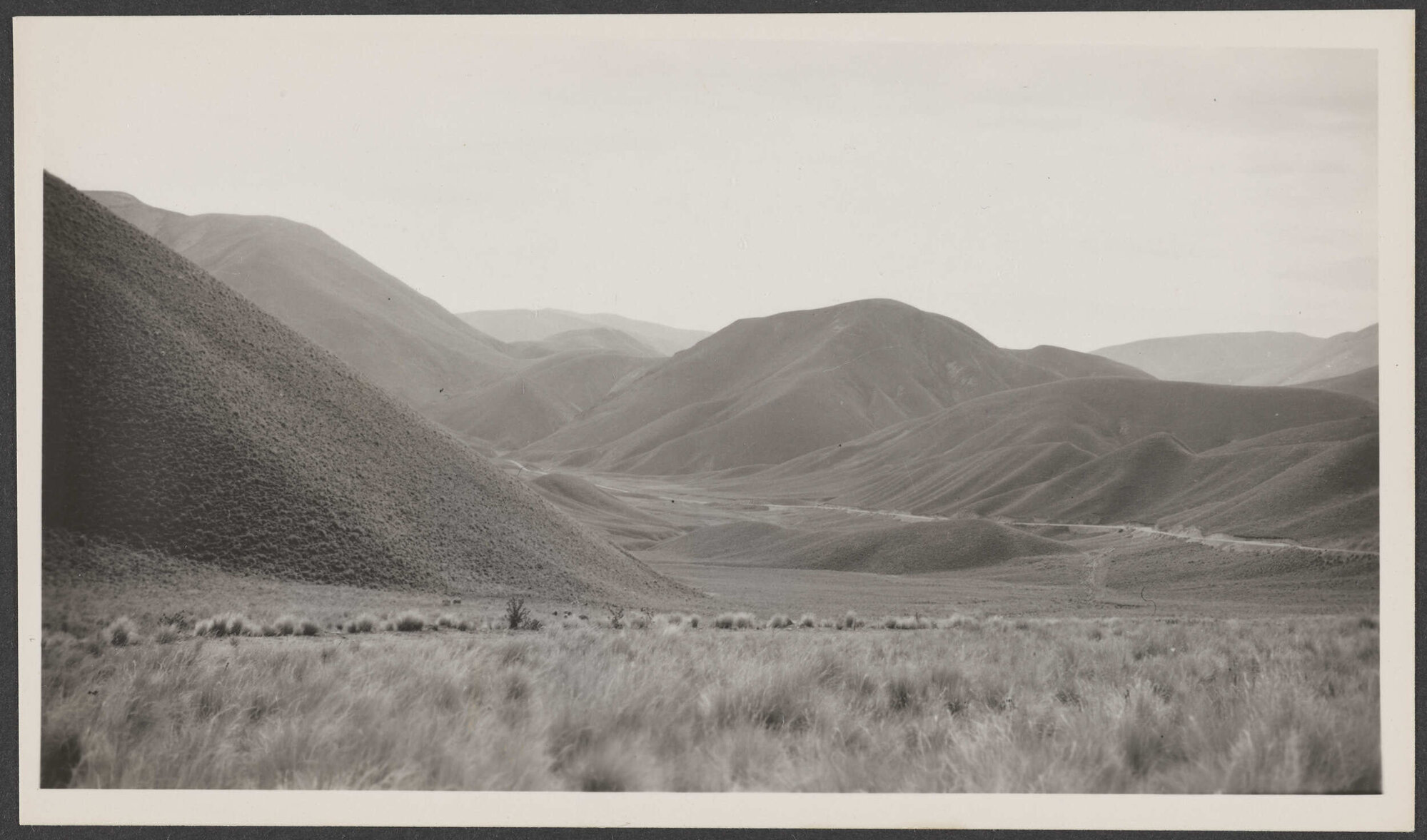 Hilly terrain