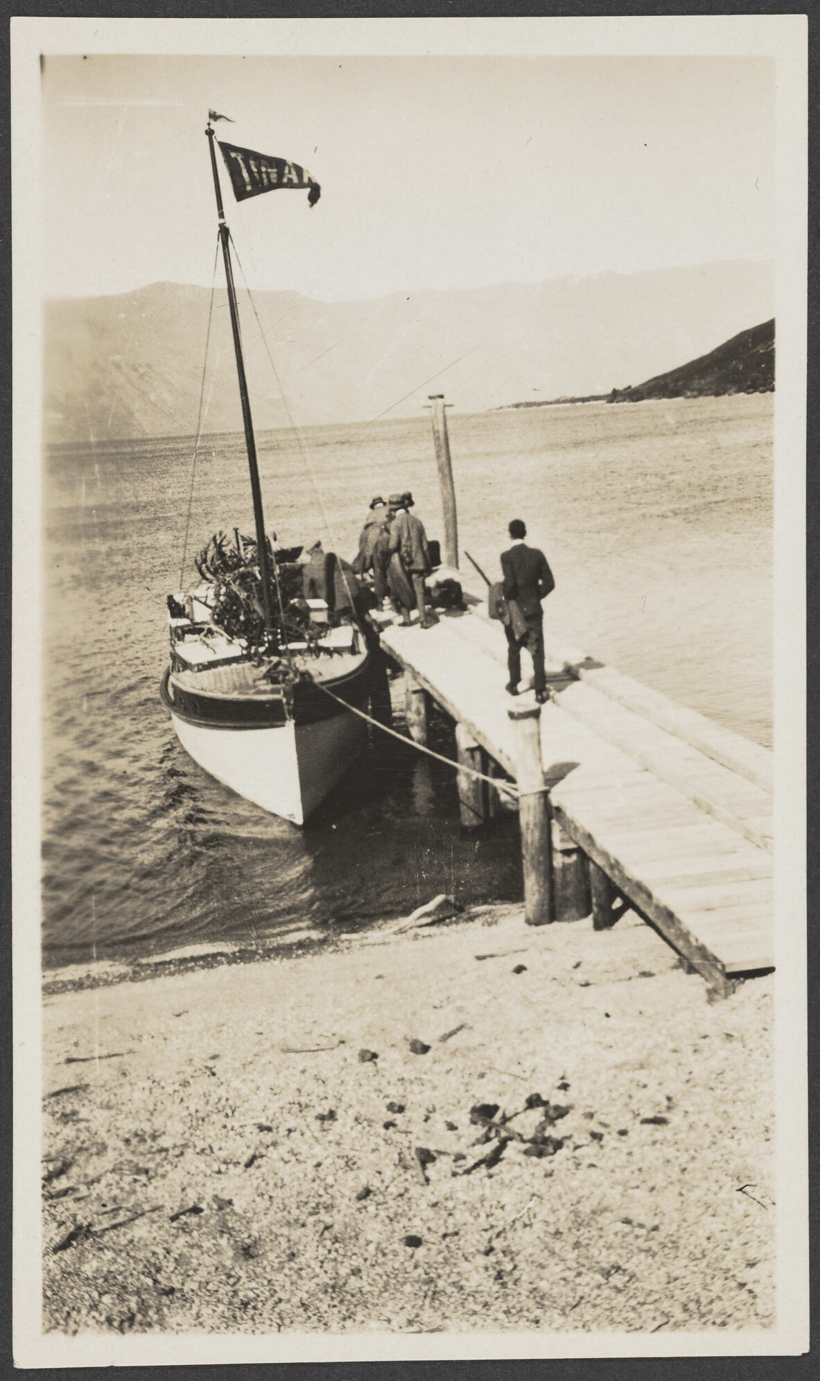 Boat at jetty