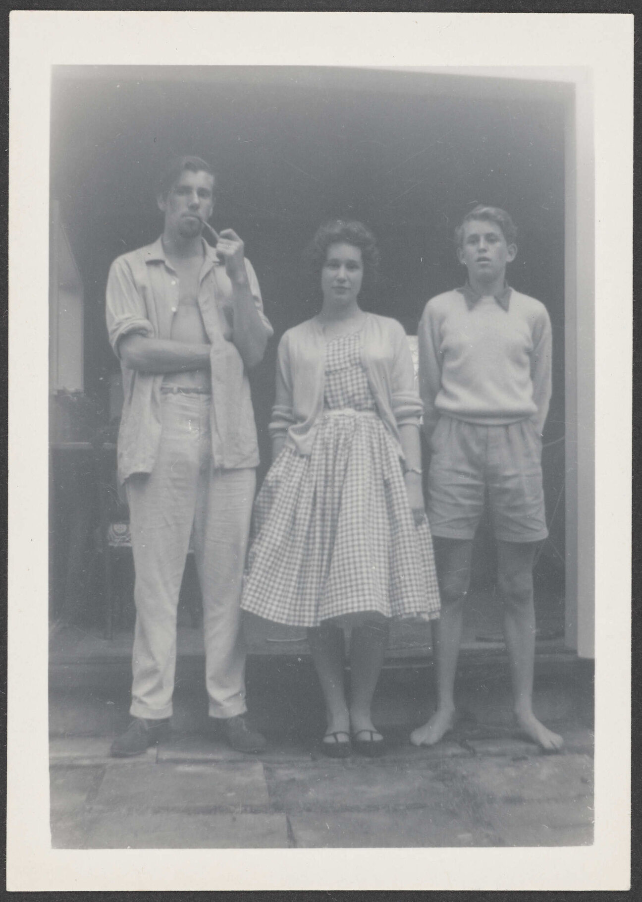 Wystan, Belinda and Tim Curnow
