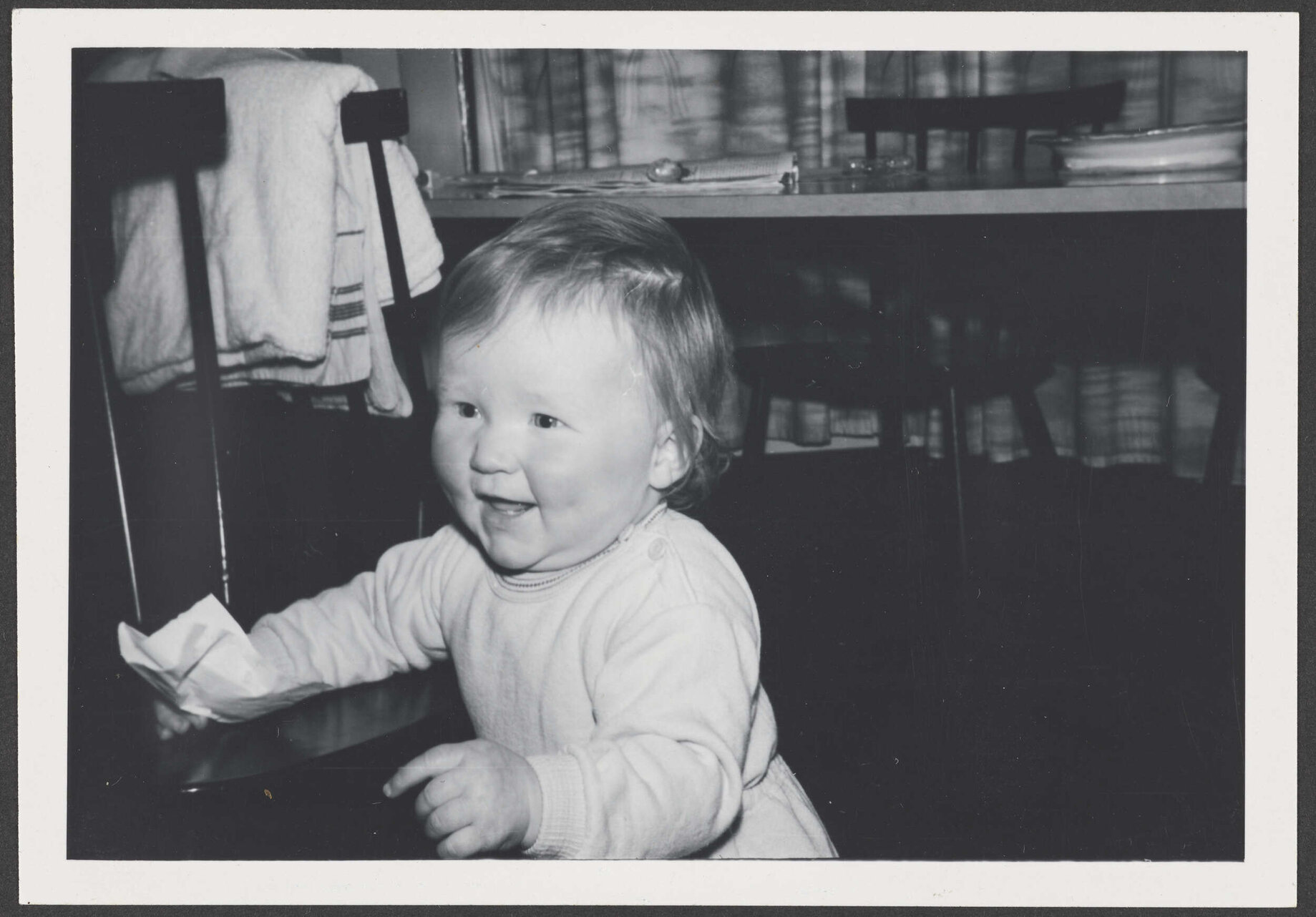 Sara Bennett, aged eleven months