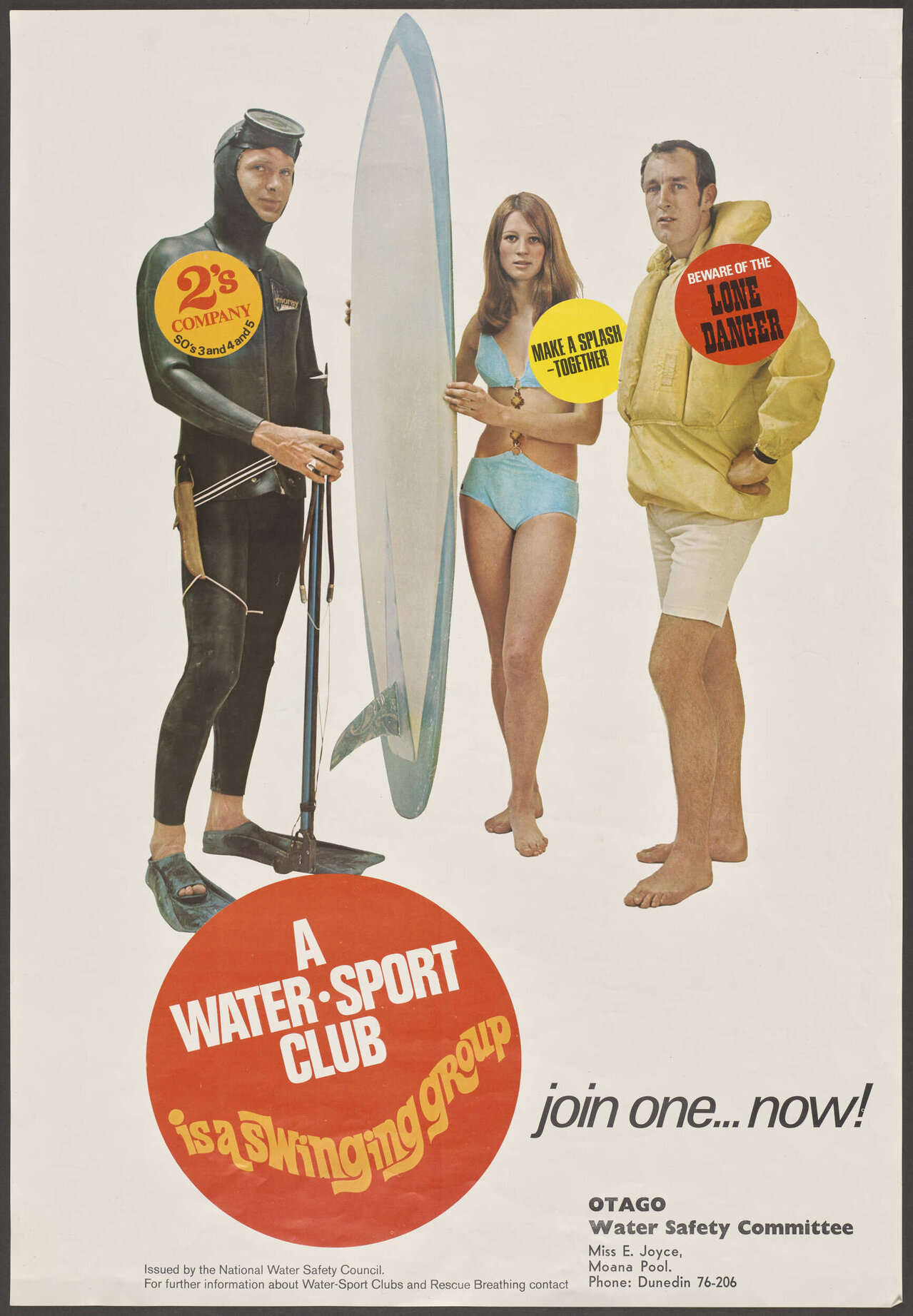 "A Water Sport Club is a swinging group join one... now!"