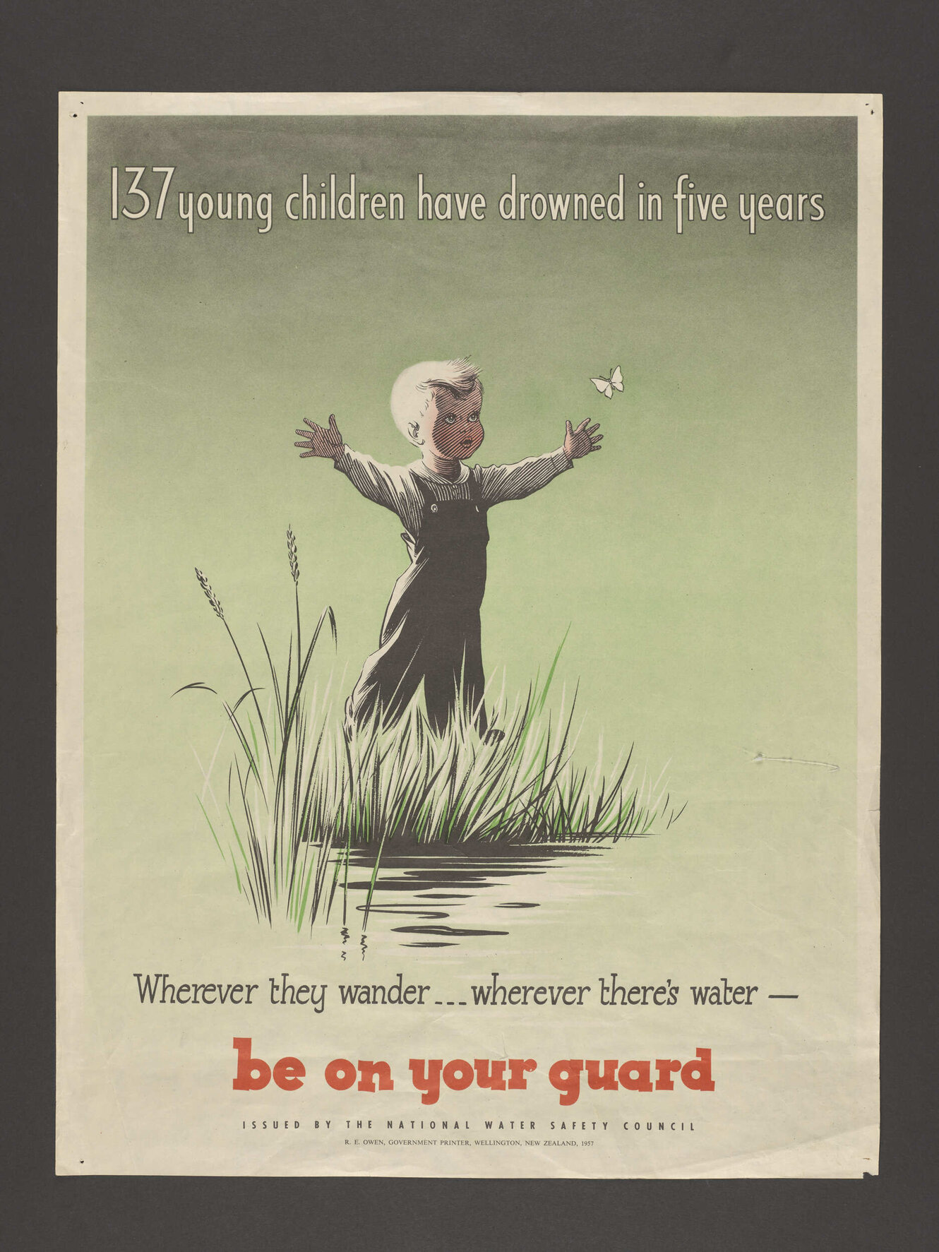 "137 young children have drowned in five years Wherever they wander ... wherever there's water - be on your guard"