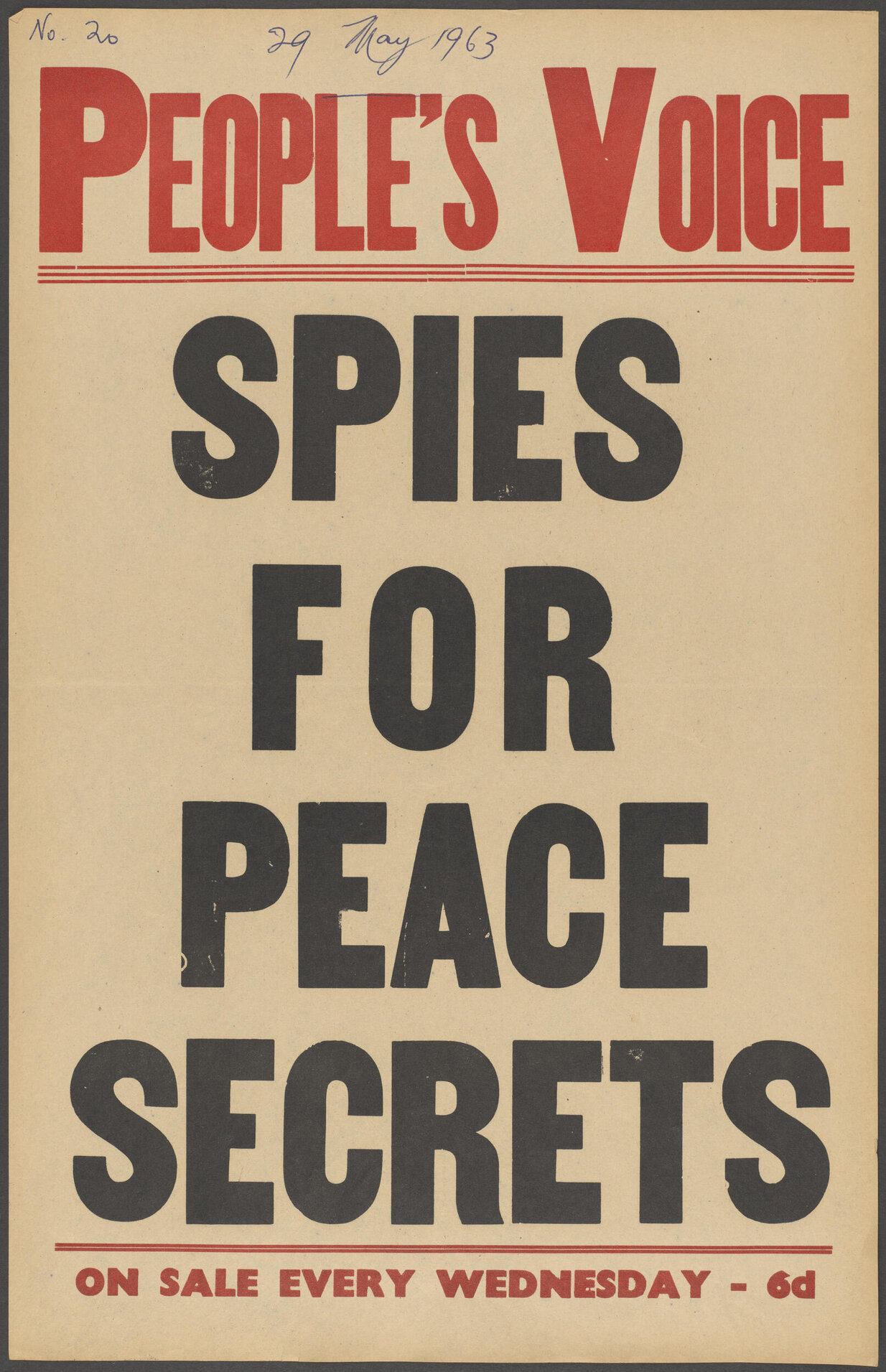 "Spies For Peace Secrets"