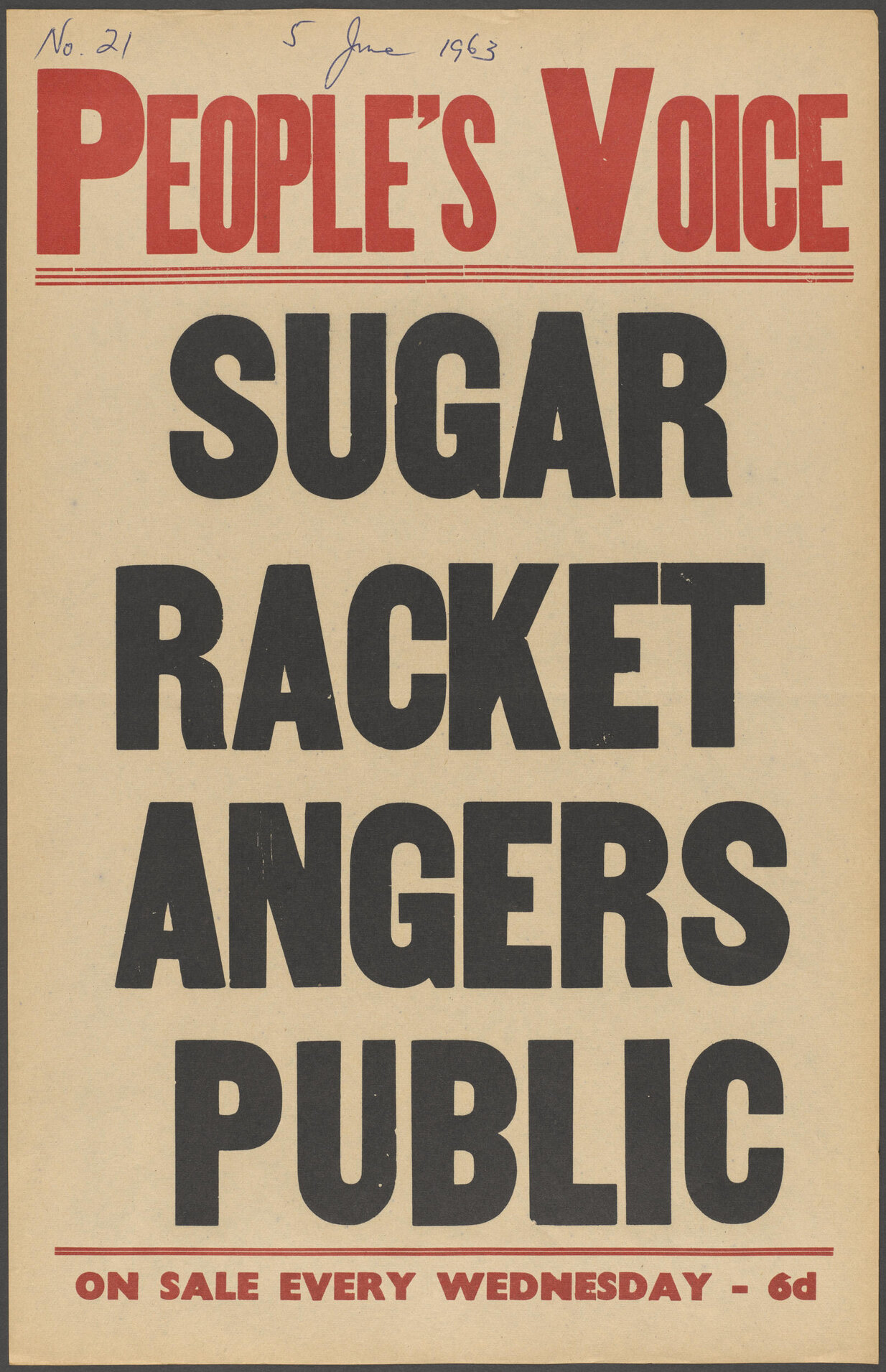 "Sugar Racket Angers Public"