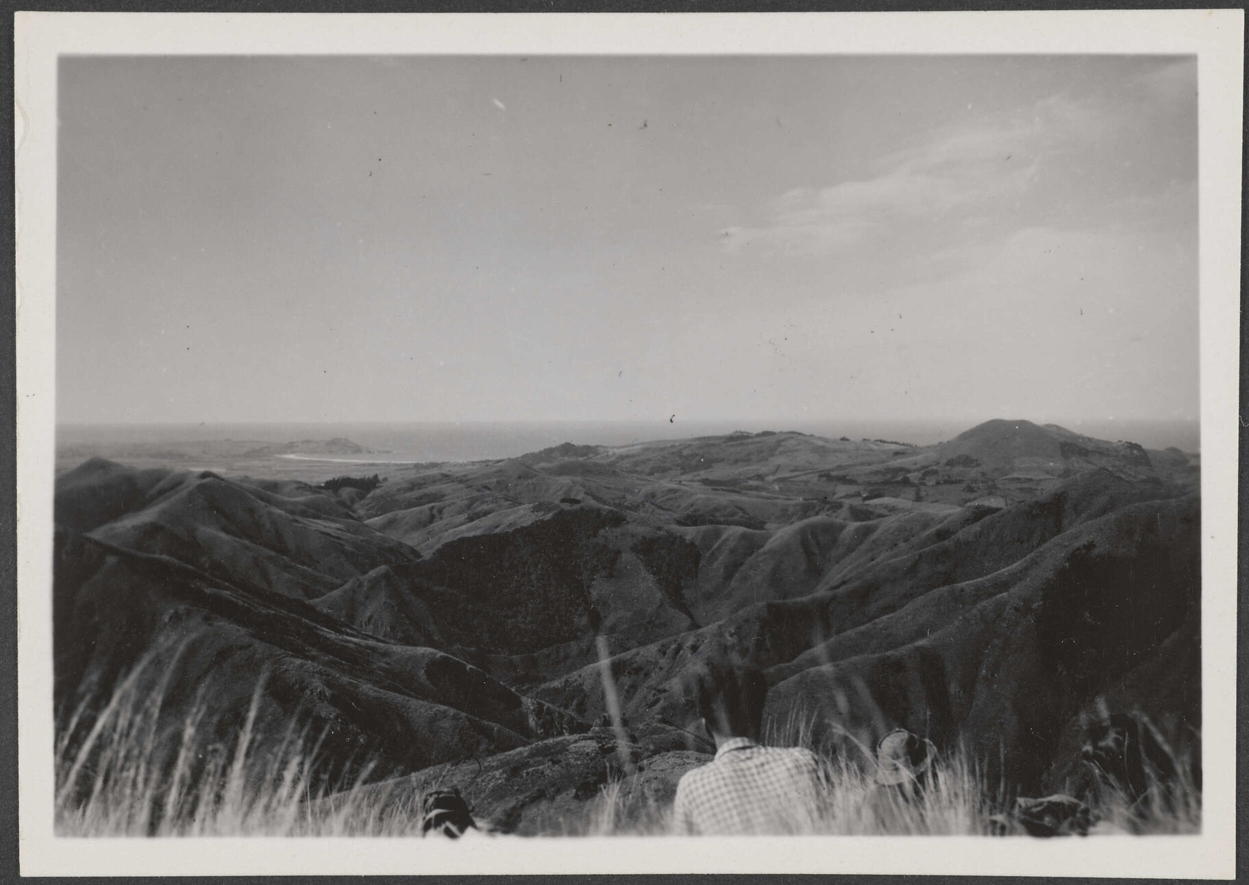 Lower northern side of Silver Peaks and Waikouaiti Bay