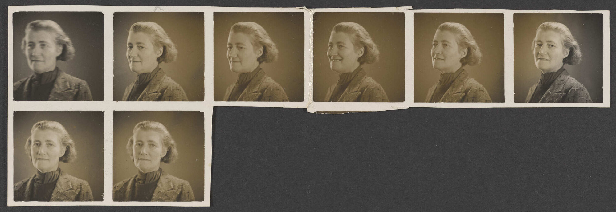 Headshots of woman [Mrs Lister-Kaye]