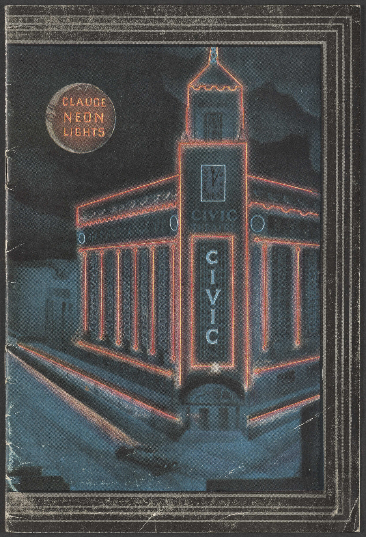 Claude Neon Lights booklet