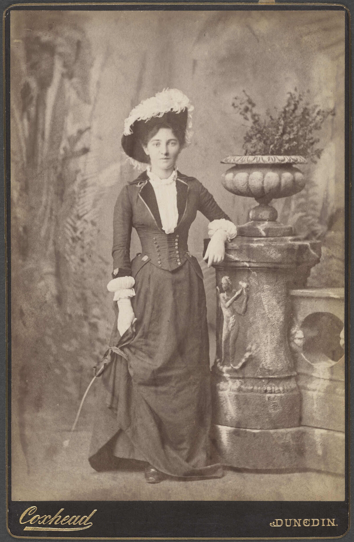 Agnes Hallenstein in fancy dress
