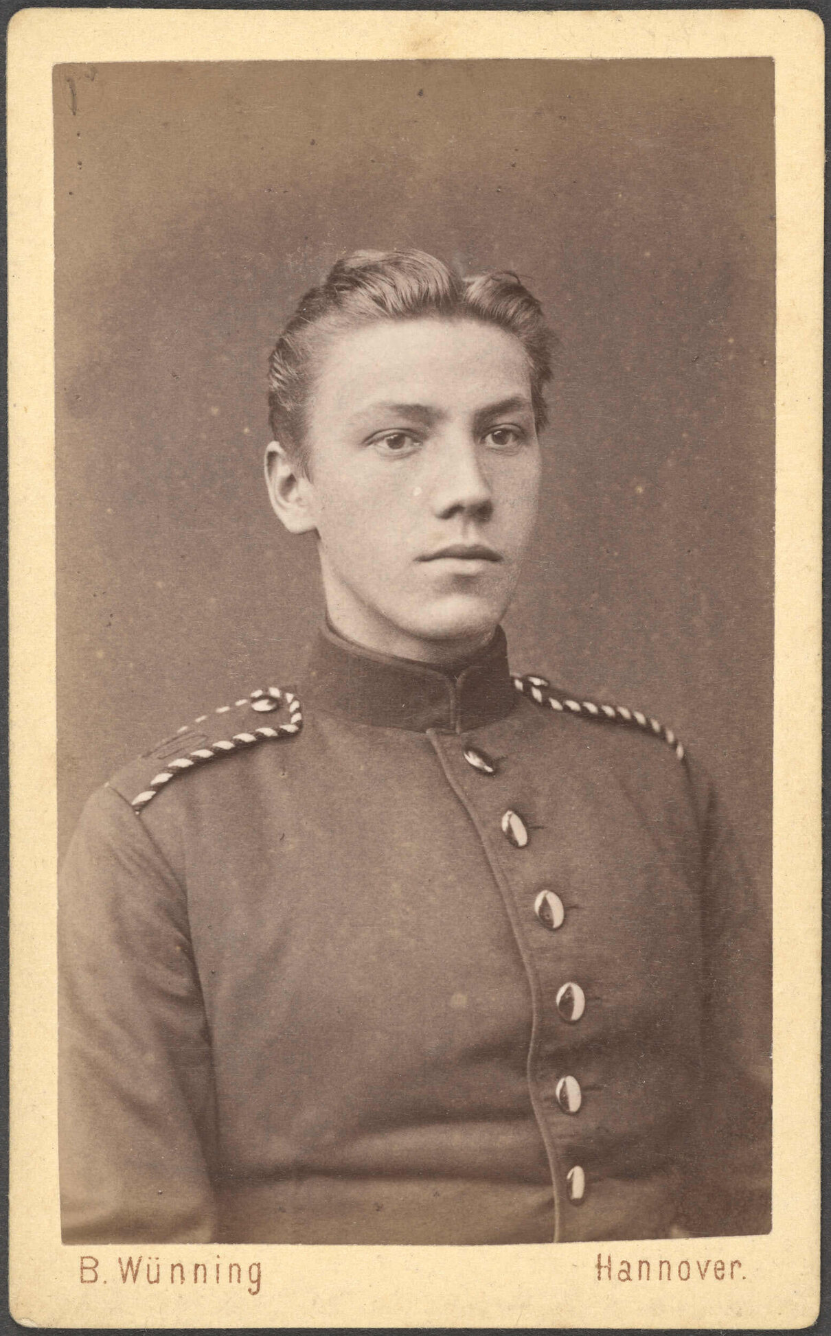 Unidentified man in uniform
