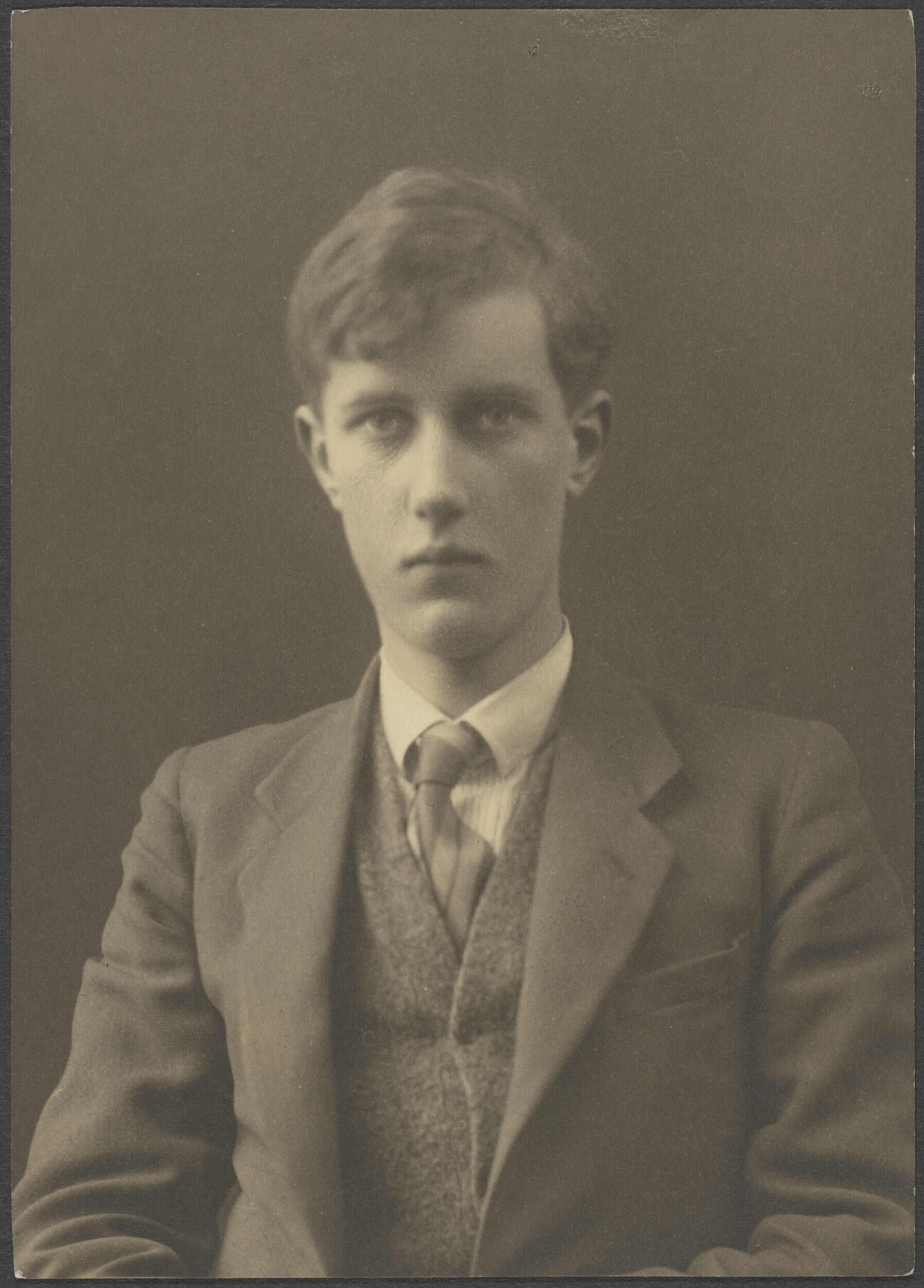 Unidentified young man