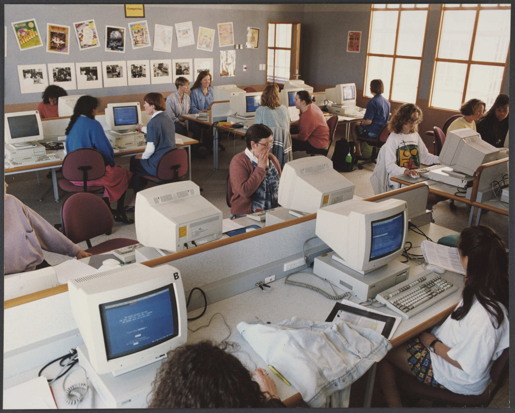 Computer lab, Dunedin College of Education