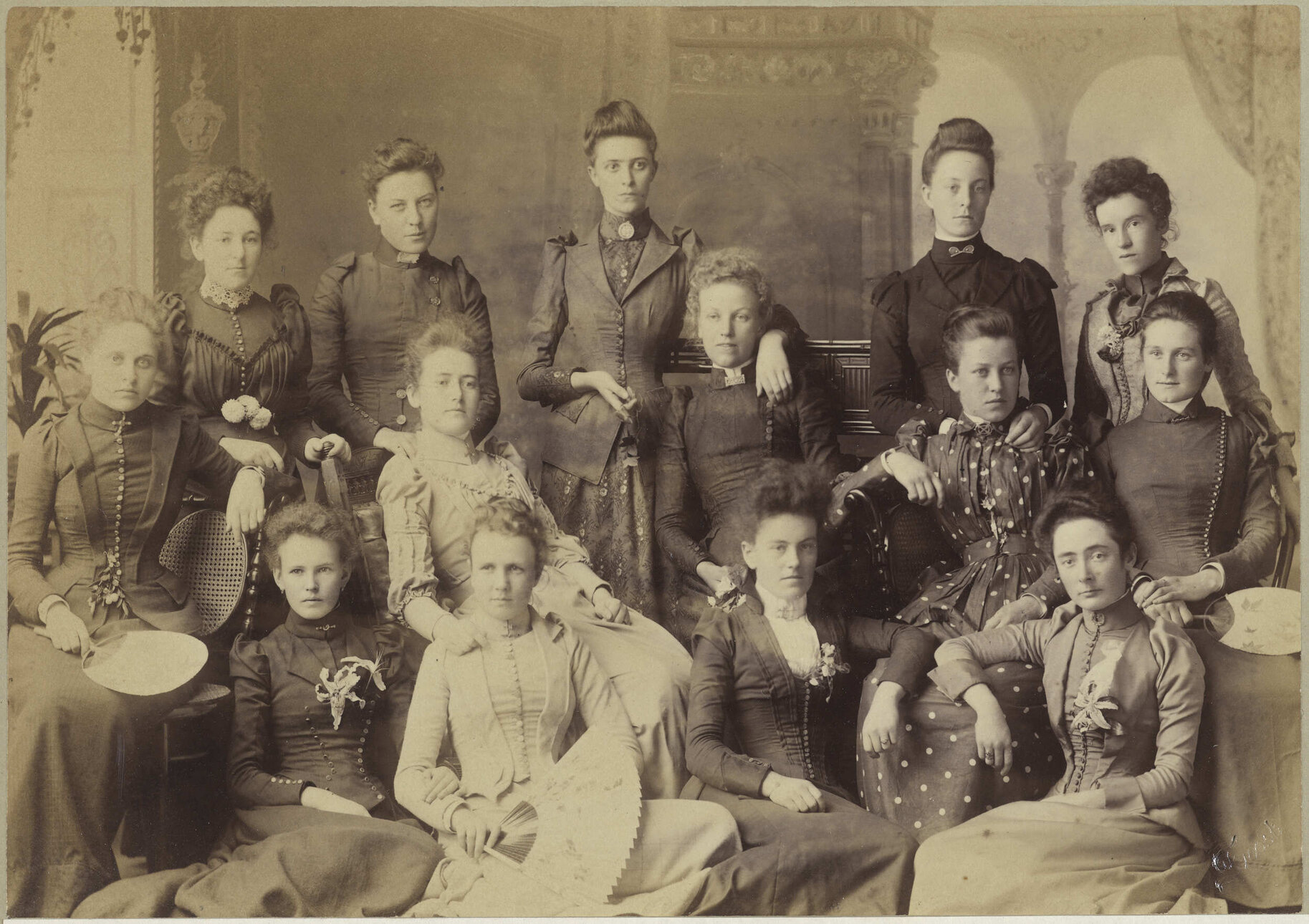 Women students, Dunedin Training College