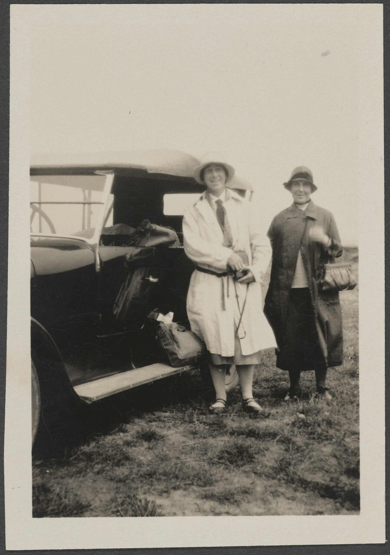 Two unidentified women