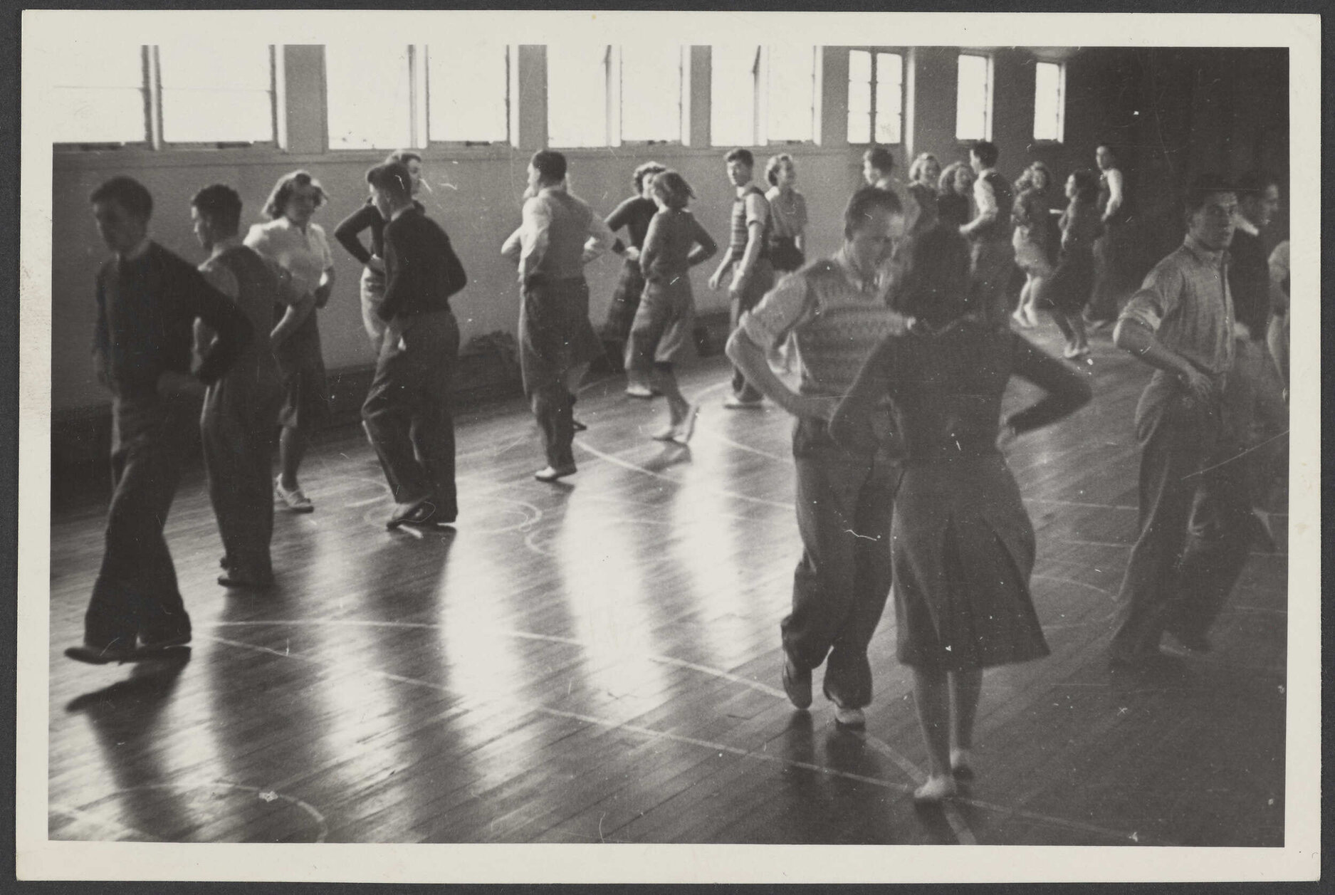 'Folk-dancing, a popular mixed club'